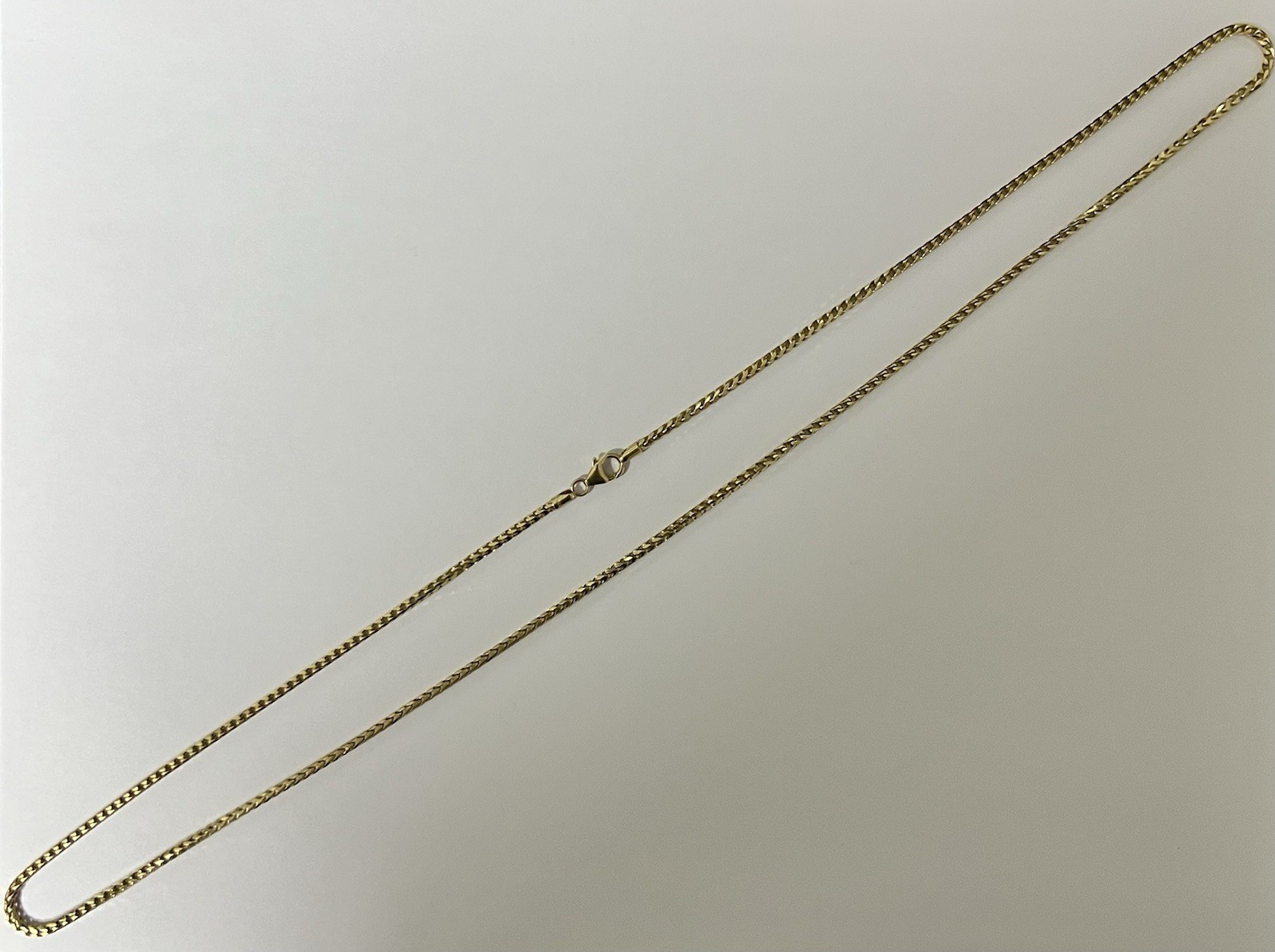 14K Solid Yellow Gold Franco Chain 27” 2.5mm 19.23 Grams