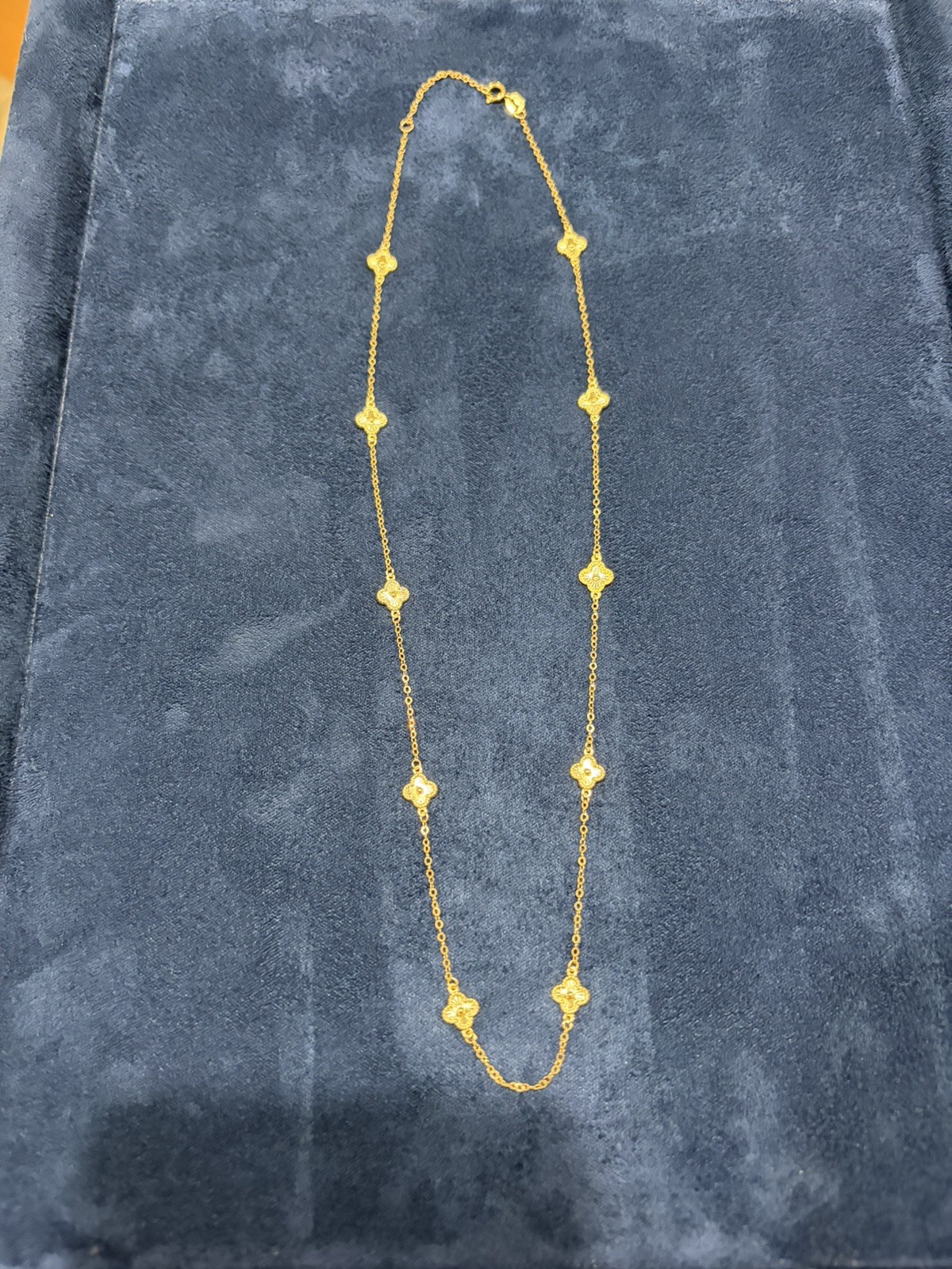 18K Solid Gold Necklace REAL GOLD!