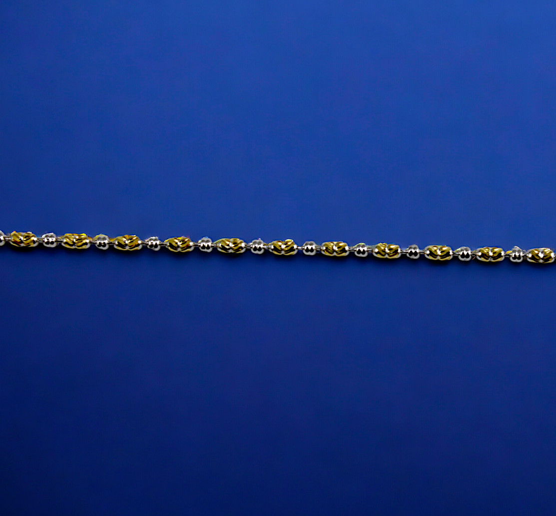 14K Yellow Gold SOLID Long Round Ball Bead Necklace Bracelet Chain 1-2mm 7″-30″