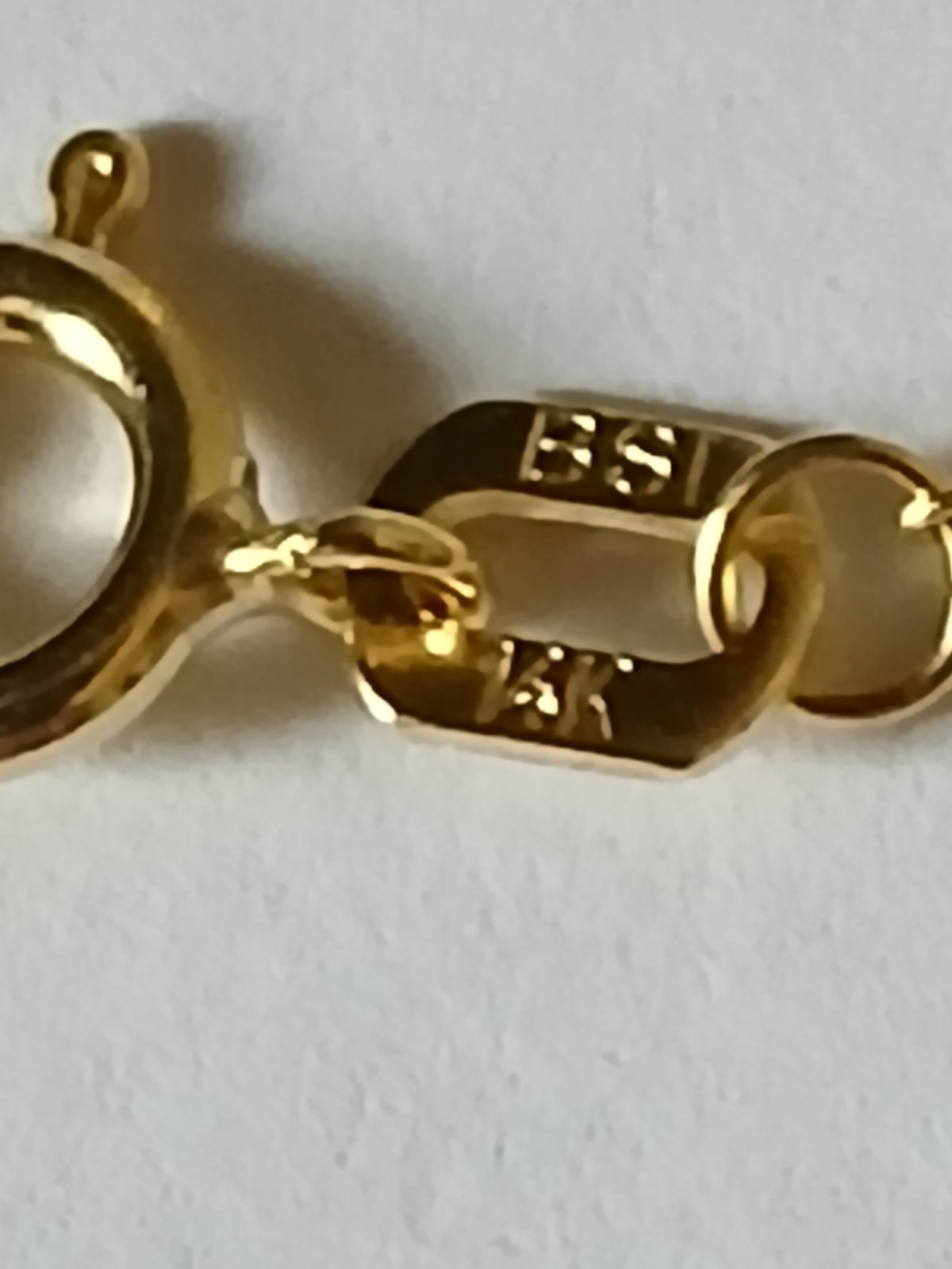 14k Solid Yellow Gold Mirror Link 20″ Chain 1.1mm