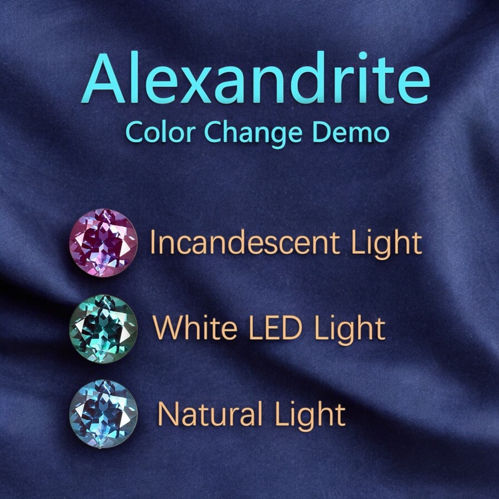 Lab Grown Color Change Alexandrite Pendant Rose Gold Vermeil , June Birthstone