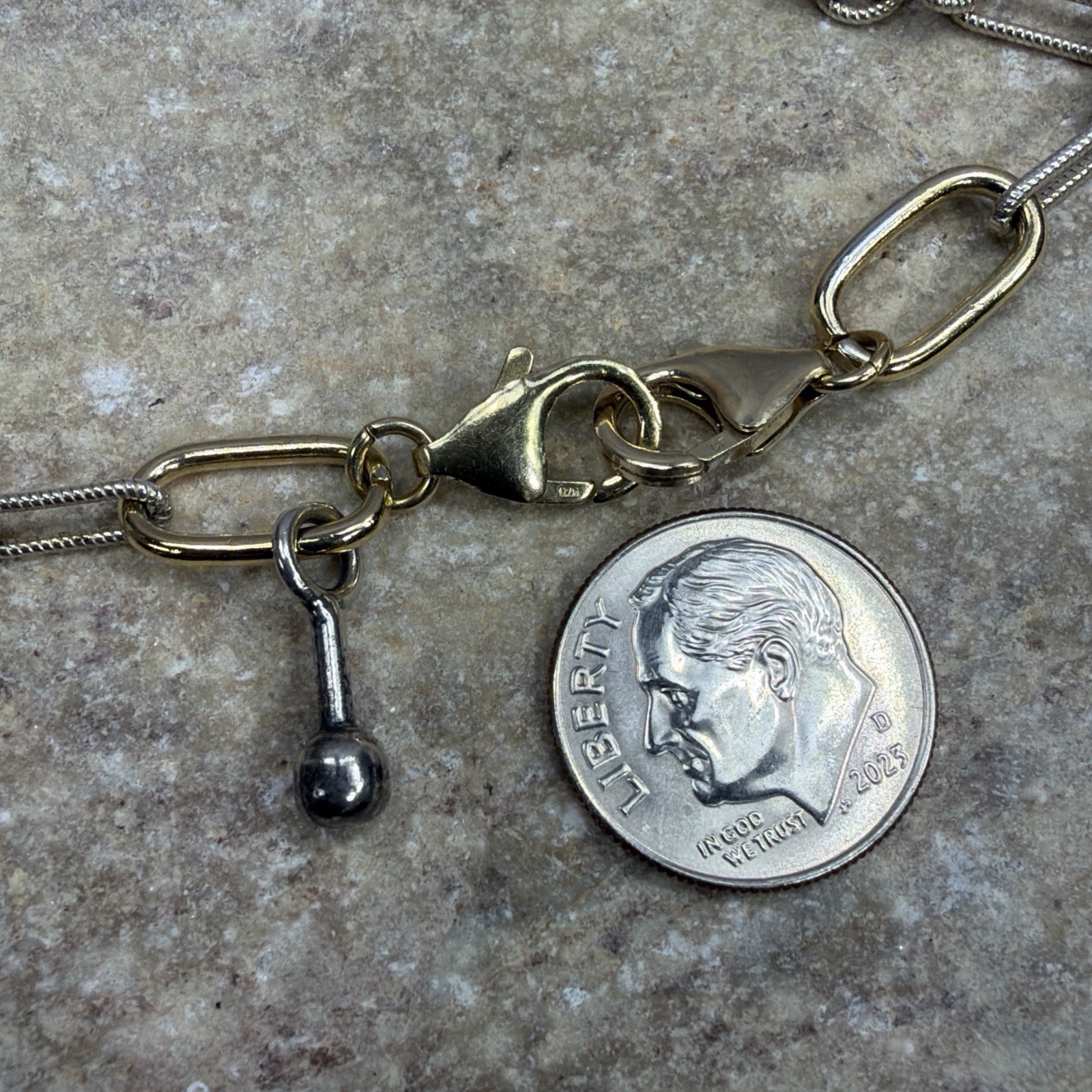 SENNOD Gold Filled Necklace New Orleans 18” Inch Designer Jewelry UNMARKED