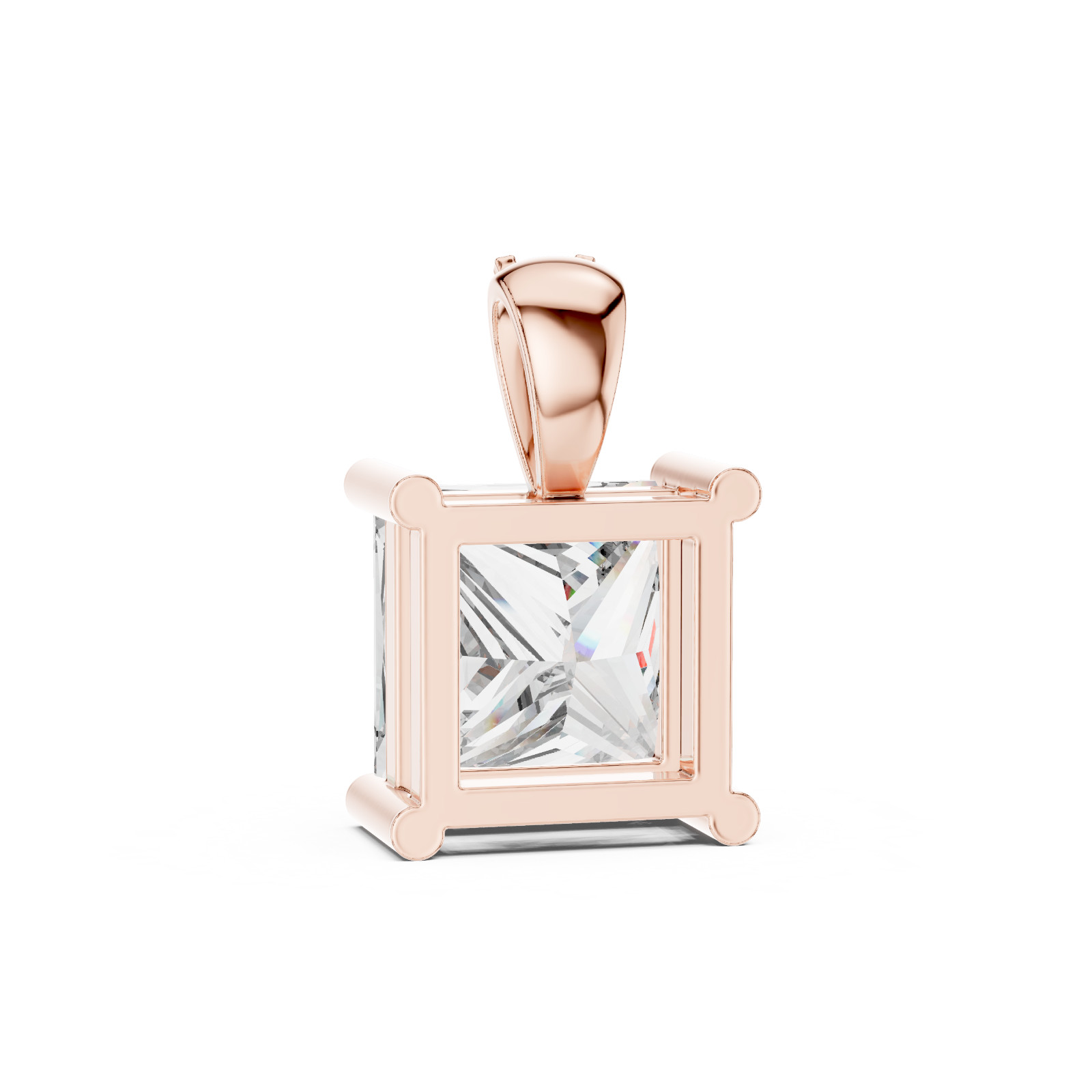 Fine Lab Grown Diamond Pendant Necklace for Women | IGI Certified | Timeless Lux