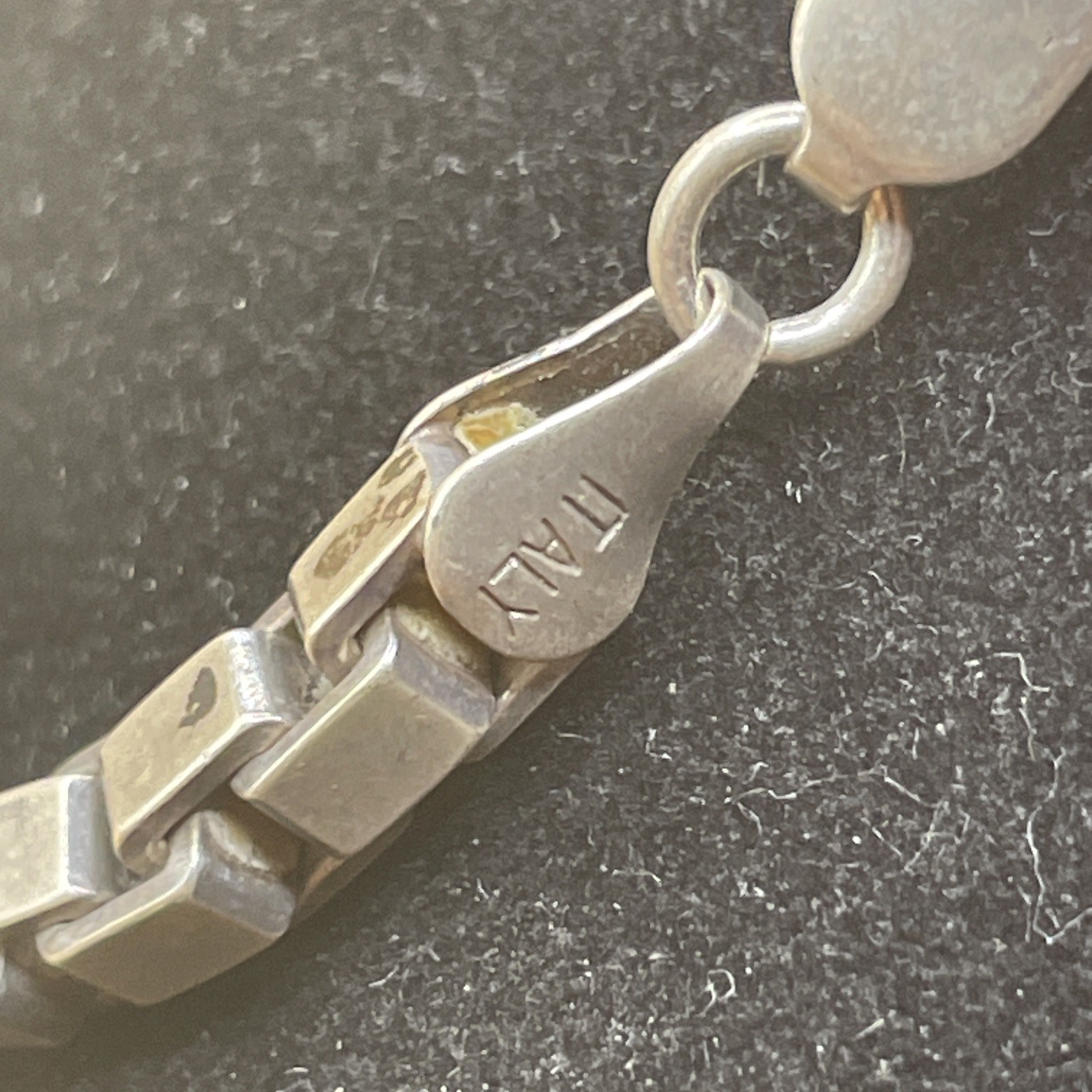 Heavy Thick Box Link Sterling Silver Chain 22in (70.2g)