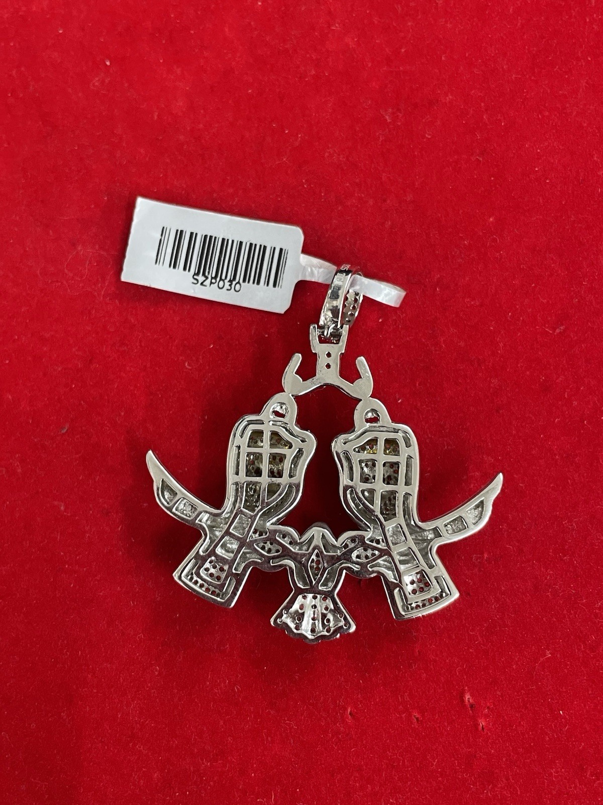 925 Silver Pendant- Barcode SZP030