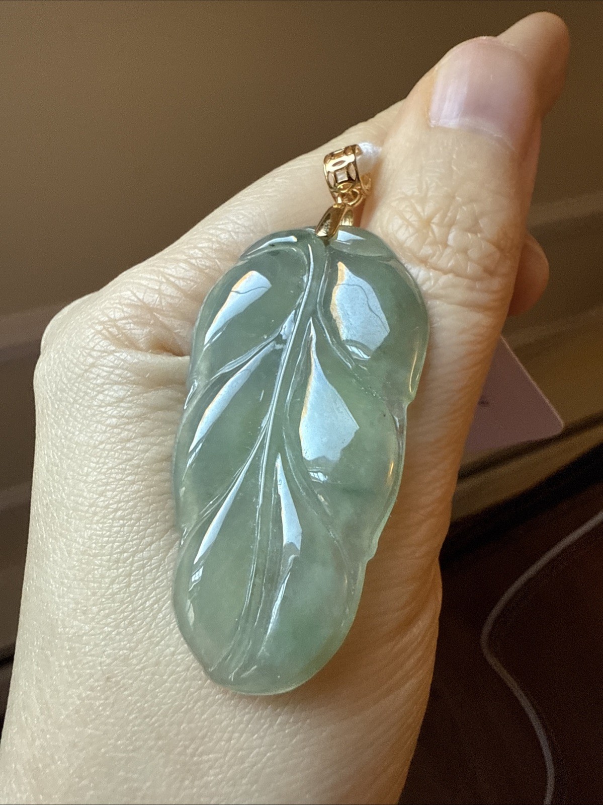 翡翠A貨 untreated Burma Myanmar Grade A Jadeite 老坑冰胶起光大叶子 Certified 种极老 s925