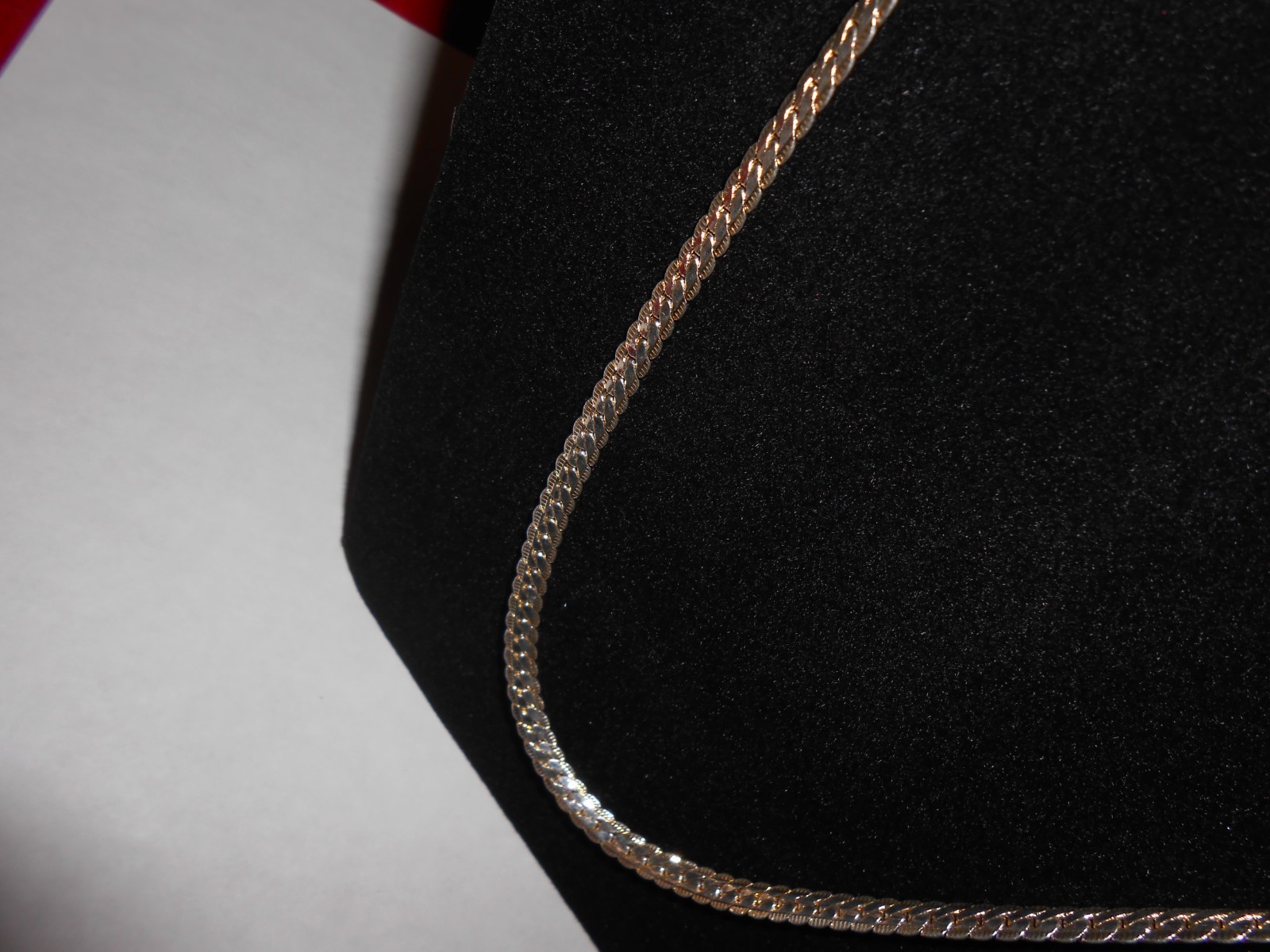 30″ TWISTED ROPE MARKED STERLING and UNKNOWN MAKER’S MARK – 0.607 ozt & 18.86 g
