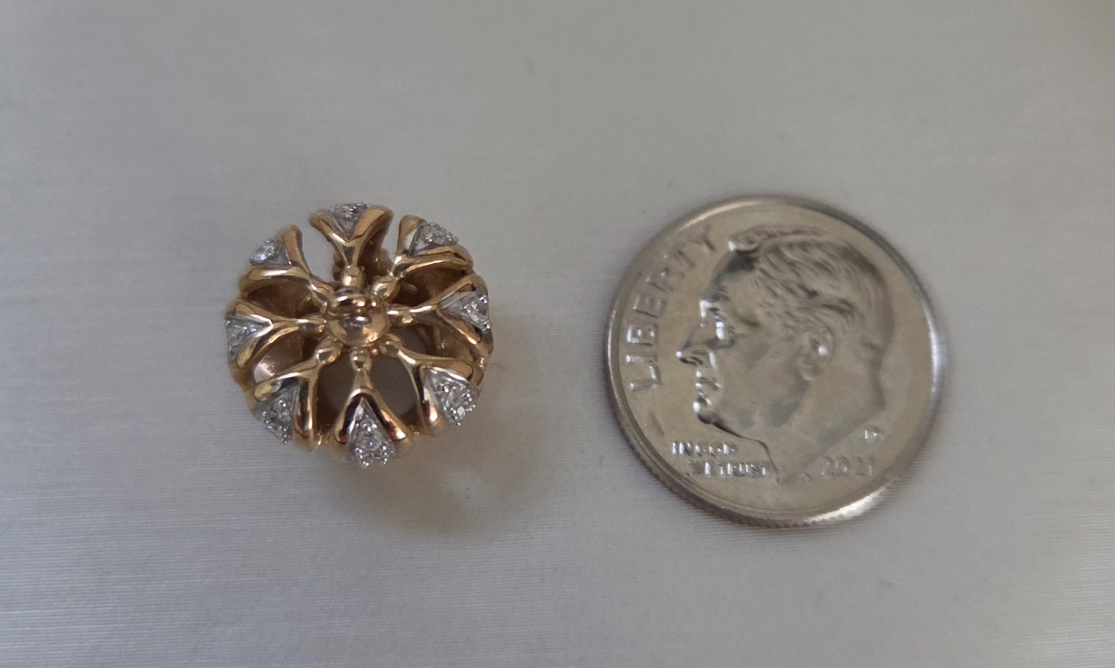 10K Crown with Diamonds Pendant – Charm from Michael Hill Jeweller Australia