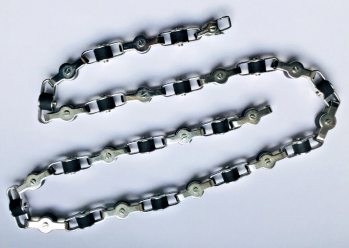 EDFORCE 22” 💠 LUXURIOUS Stainless Steel 56.2 grams CHUNKY BIKER CHAIN NECKLACE