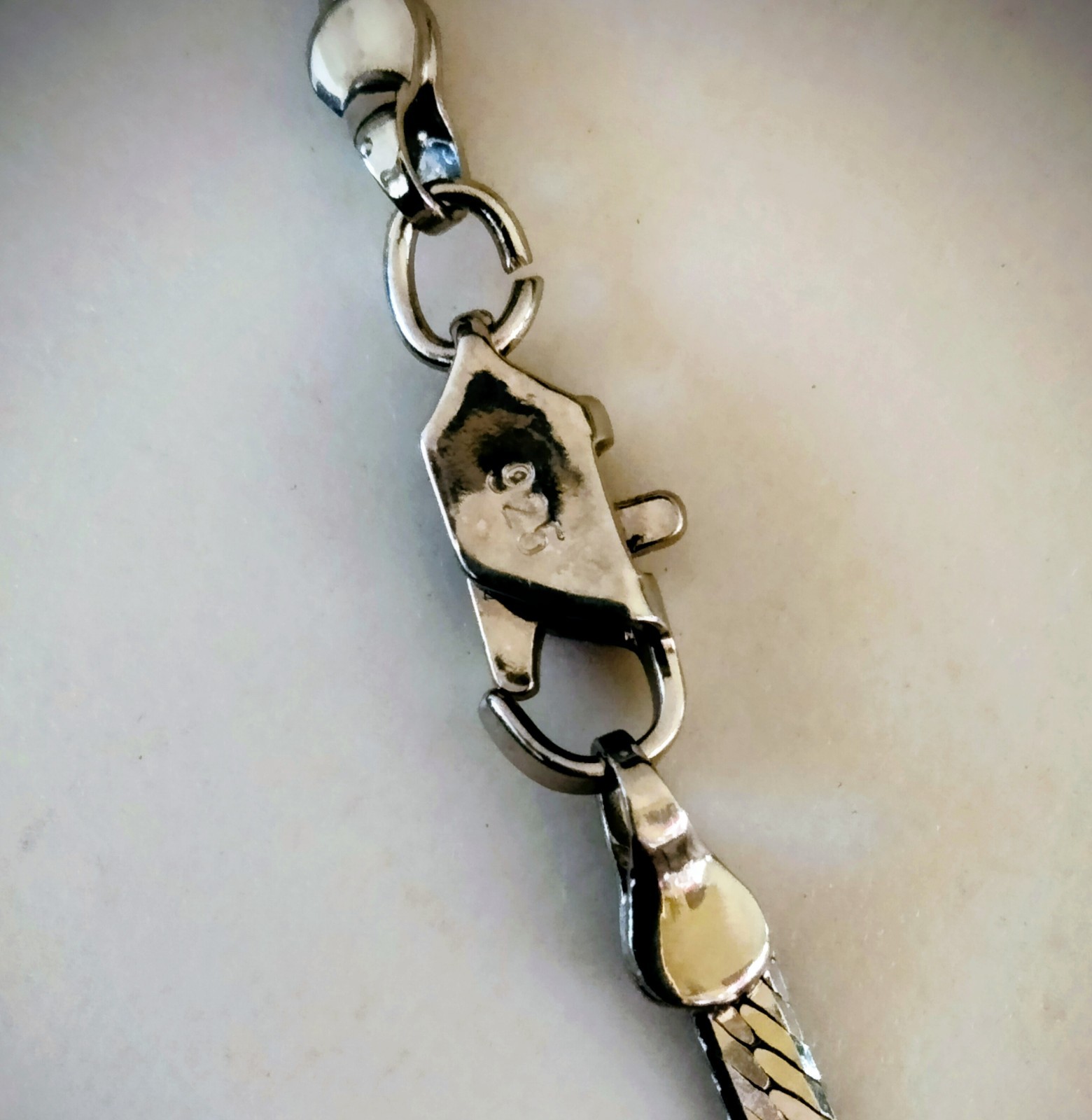 Genuine Sterling Silver 925 Herringbone Chain 24 In Long 1/8 In or 3mm Wide