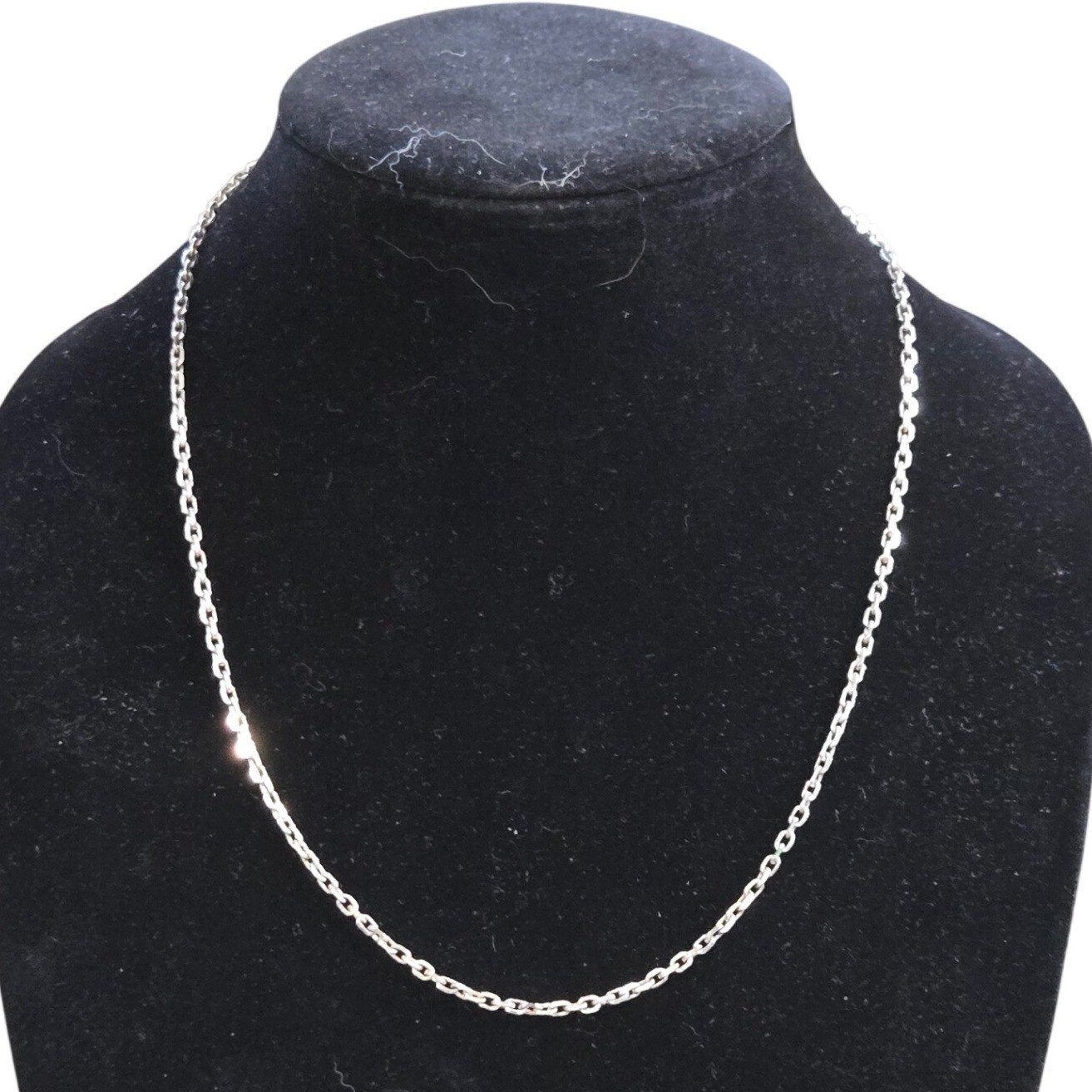 925 Sterling Silver Rolo Belcher Link Chain Necklace 21″ Made in Italy