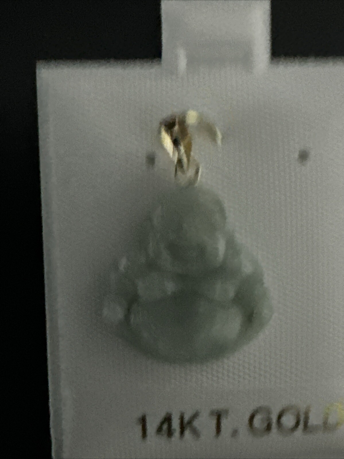 Light Green Laughing Buddha Jade Pendant (14K)