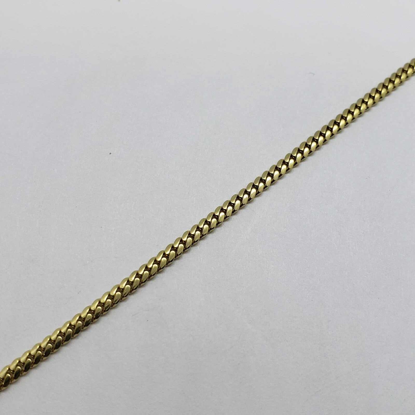 10K Solid Yellow Gold 2.5m Miami Cuban Link Chain Necklace Bracelet 7″ – 30″