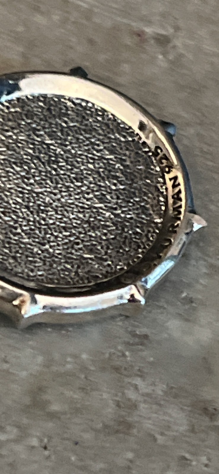 DAVID YURMAN DHARMA WHEEL DIAMOND AMULET PENDANT