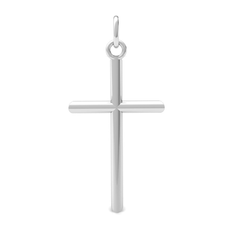 14k Gold Religious Pendant Gift For Him Her Solid 10k 18k Cross