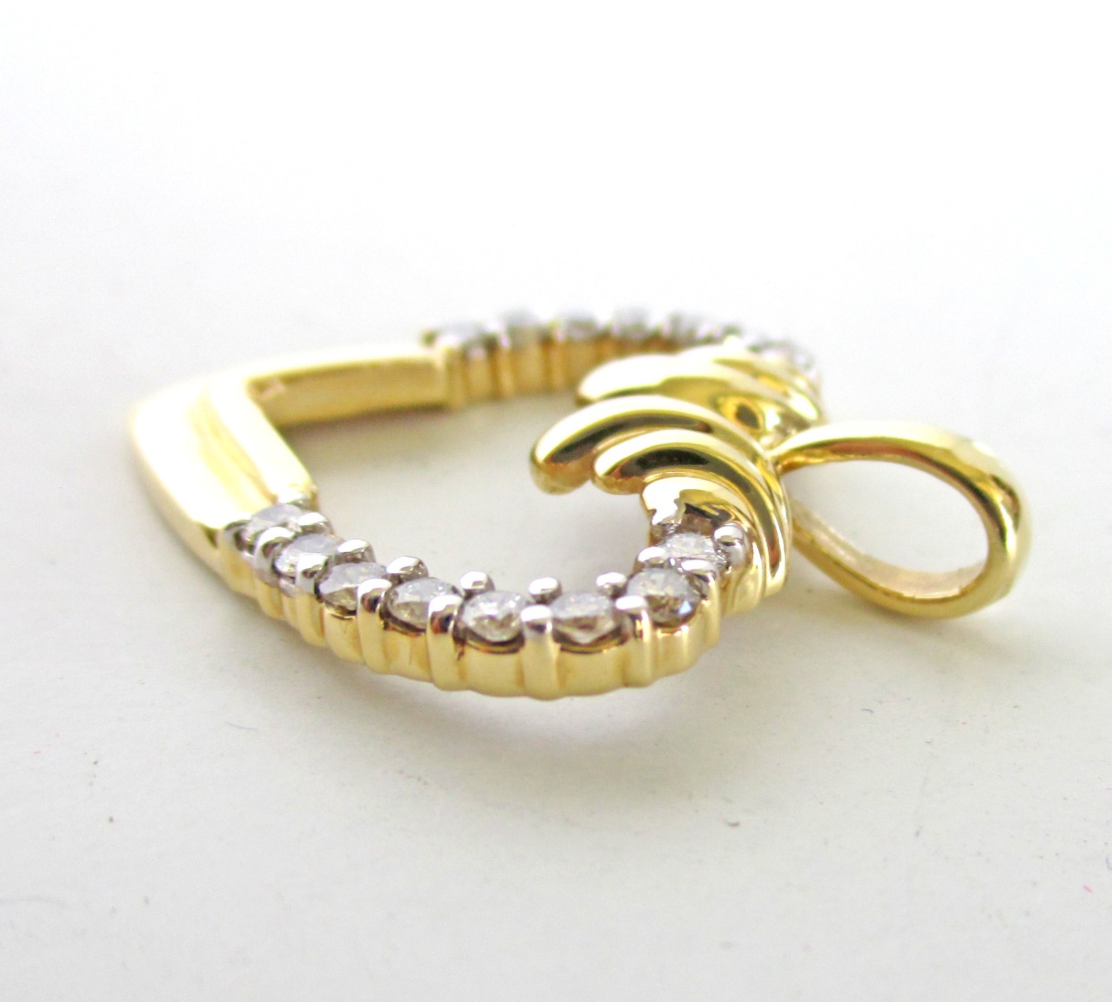 14K Diamond Pendant