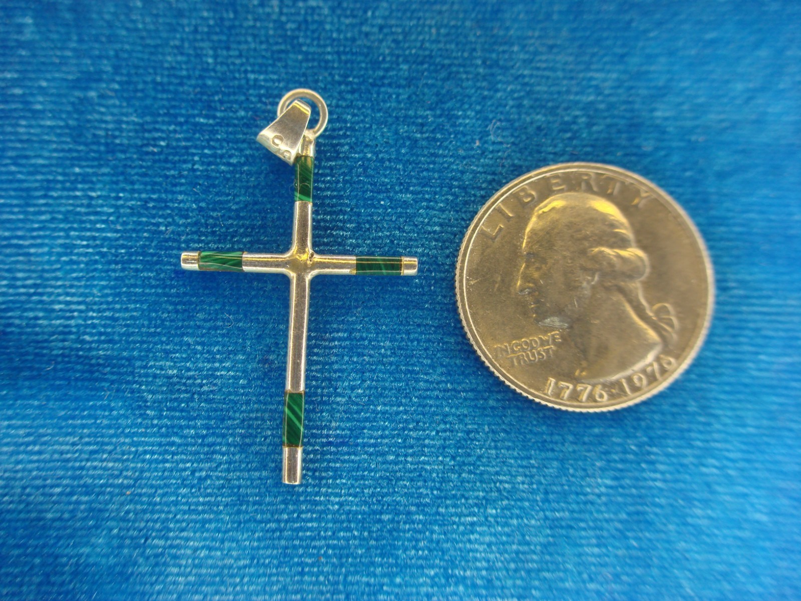 STERLING SILVER CROSS PENDANT – REVERSIBLE