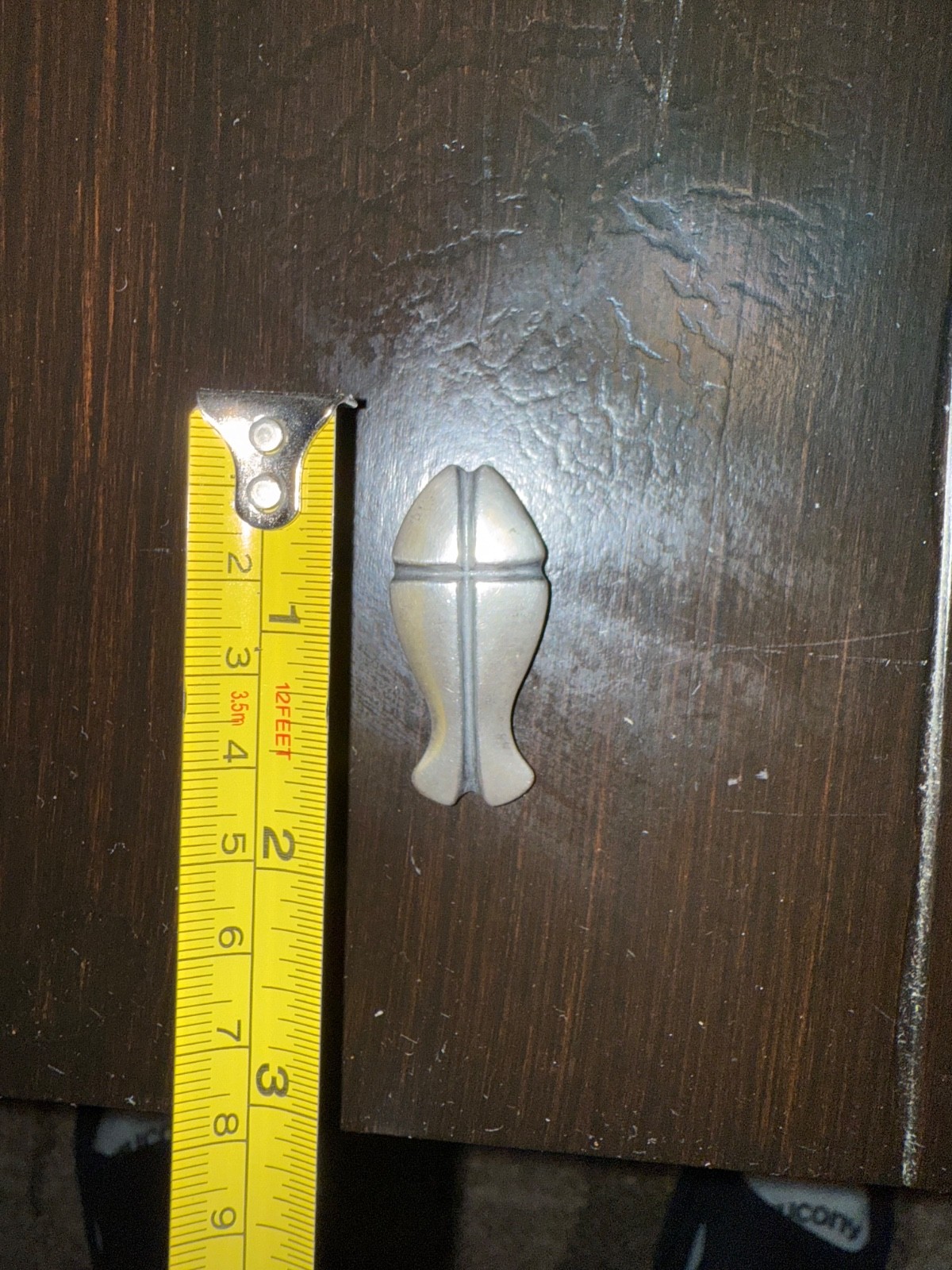 James Avery Silver 925 Retired Fish Ichthus Charm Token Pocket Piece