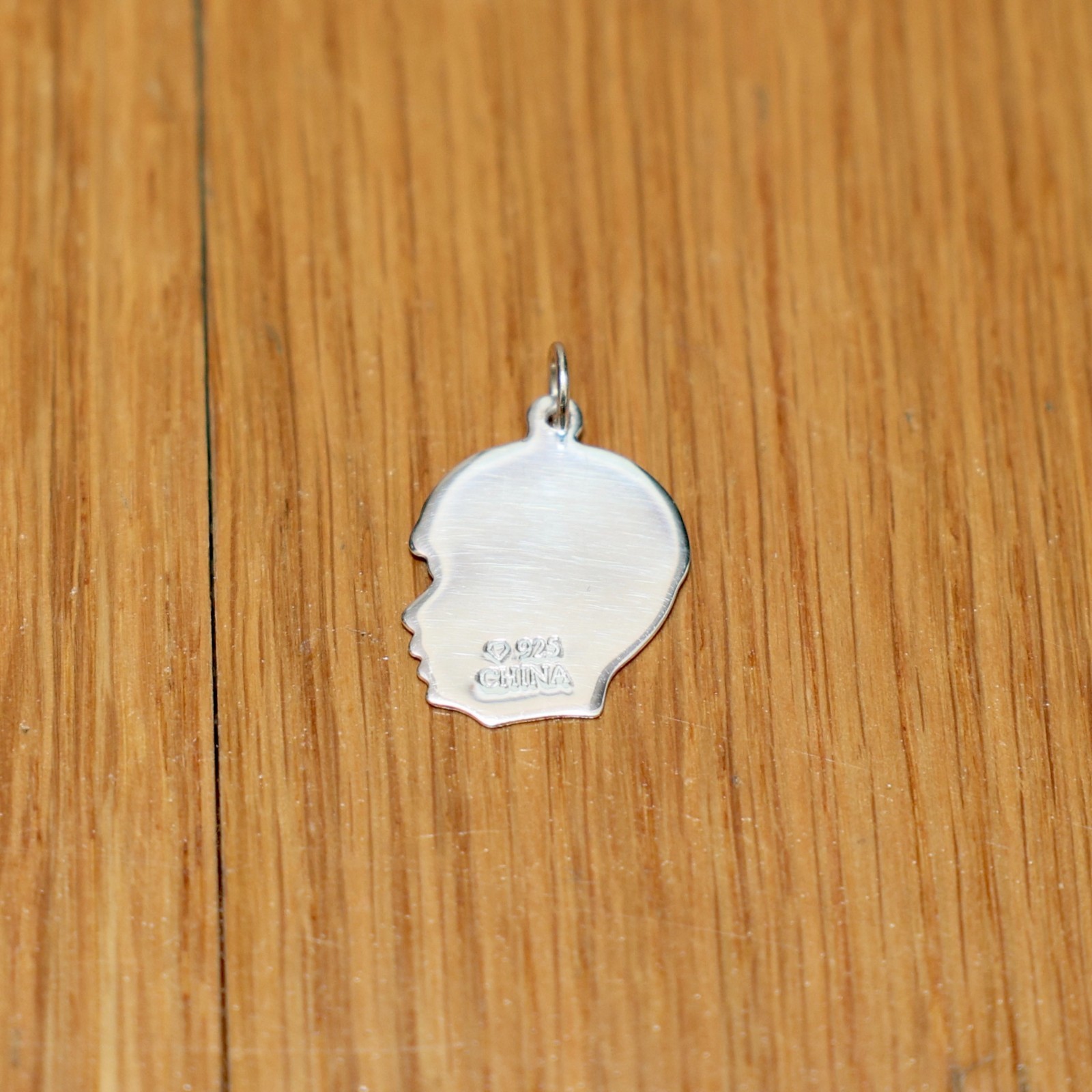 925 Sterling Silver Boy Child Head Pendant for Necklace or Charm for Bracelet 🔥