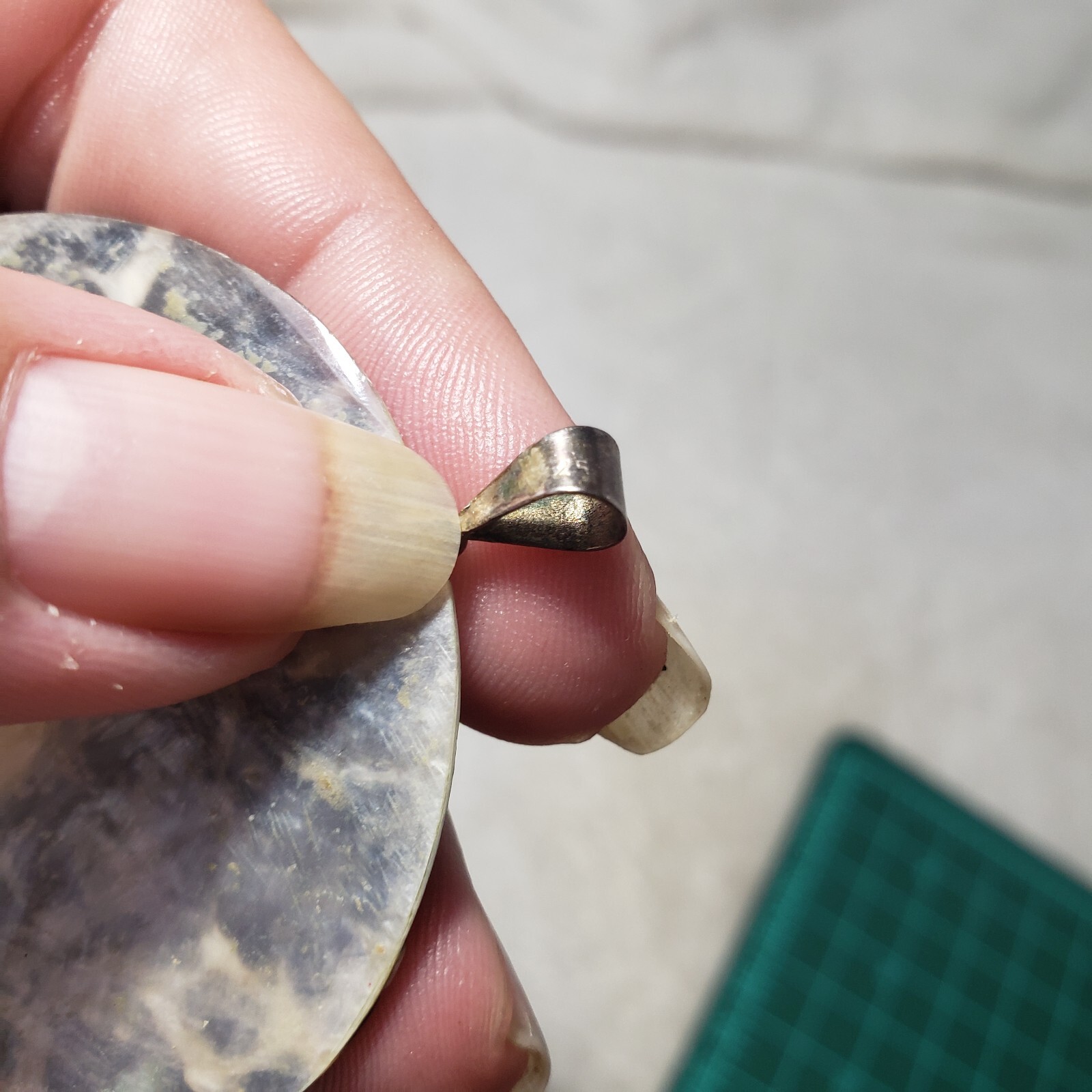 Natural Abalone Shell 925 Sterling Silver Jewelry Fashion Pendant Leopard