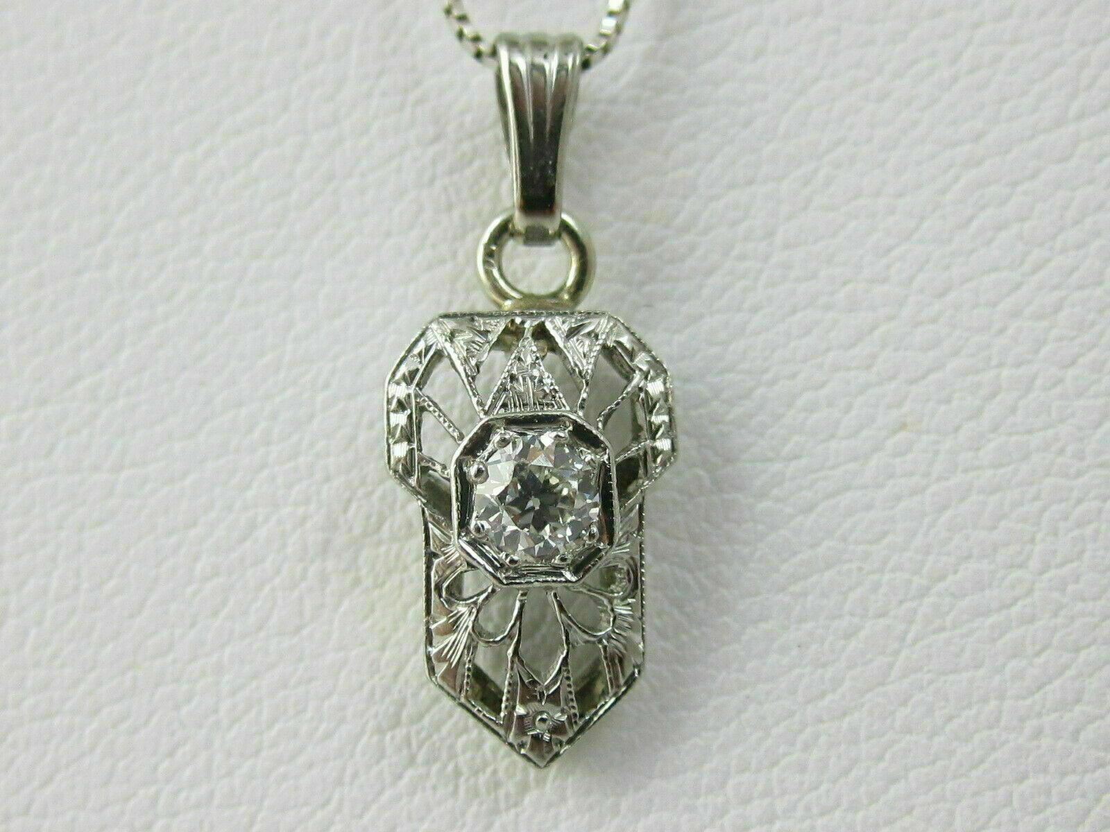 2.50Ct Round Cut VVS1 Diamond 14K White Gold Finish Pendant Free Chain