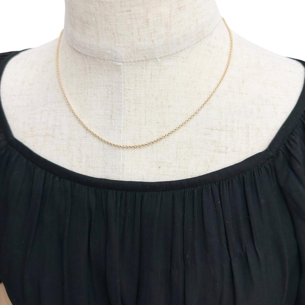 BVLGARI B-ZERO1/B-Zero 1 Chain only Necklace K18PG pink gold 7.5g 17.9″ Women