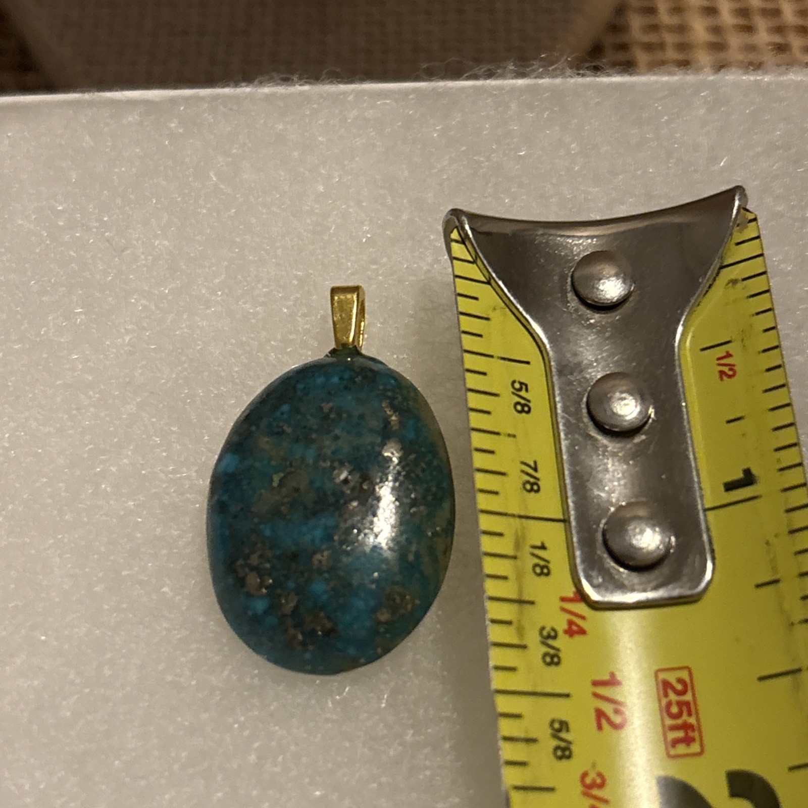 Chrysocolla Gemstone pendant