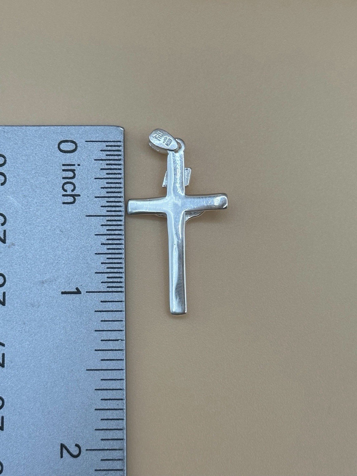 999 silver Crucifix Cross pendant