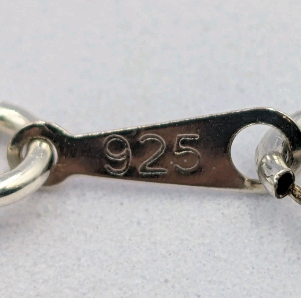 Artisan 925 Sterling Silver Celtic Love Birds Pendant 18.75″ Singapore Necklace
