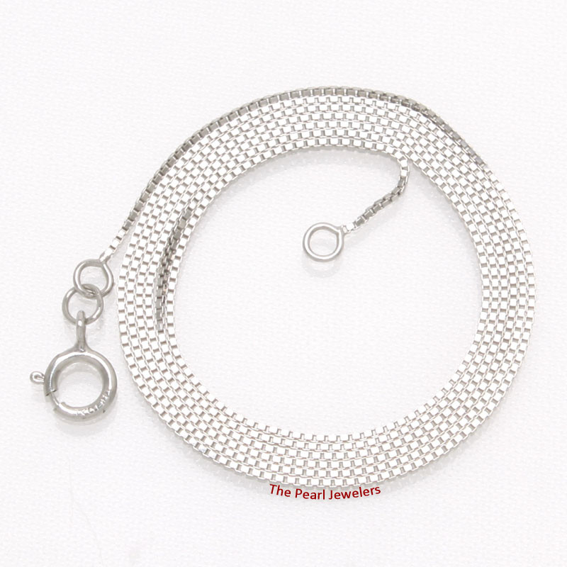 14k White Solid Gold Diamonds Beautiful & Unique Conch Pendant Necklace