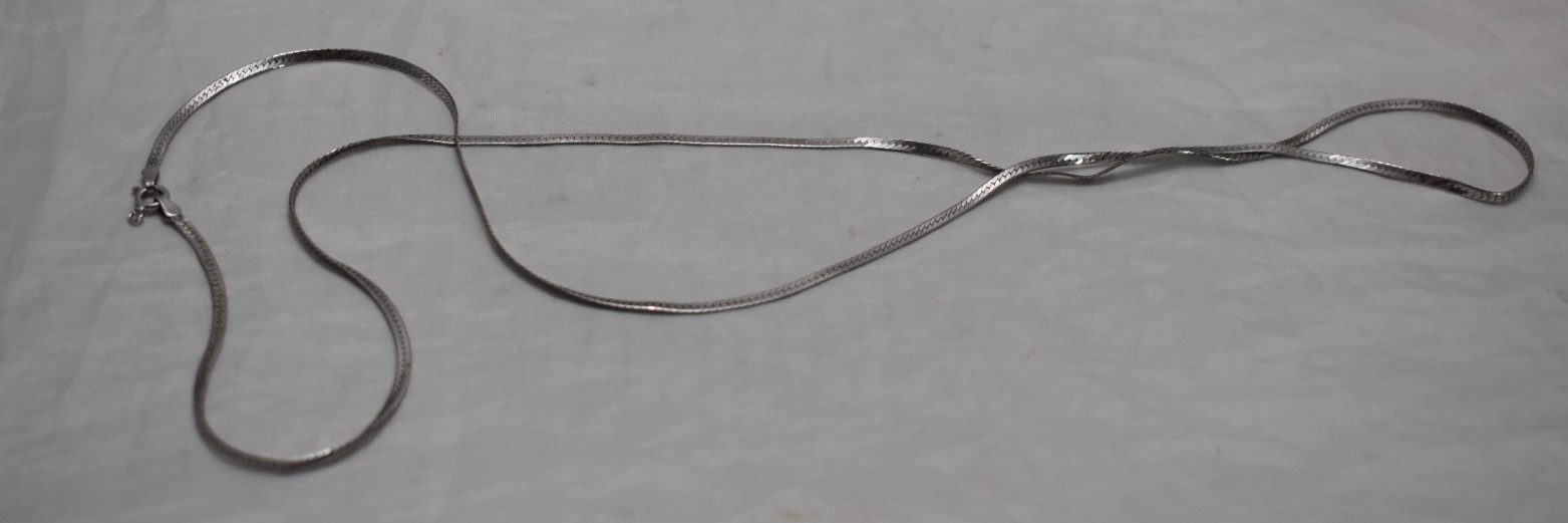 925 STERLING SILVER Necklace CHAIN Made in Italy 30 Inches 8 grams