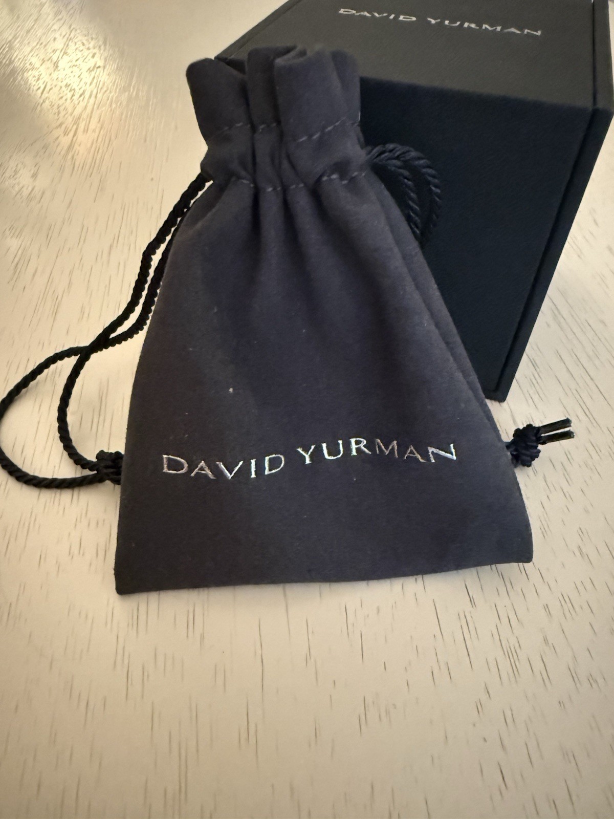 David Yurman Petite Chatelaine Onyx Pave Diamond Bezel Ring Pendant Necklace