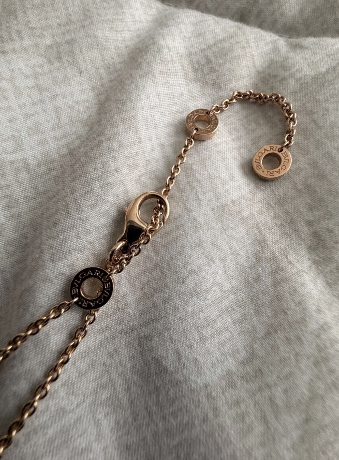 Bvlgari B.zero Tricolor Perfect Mistake Adjustable Necklace