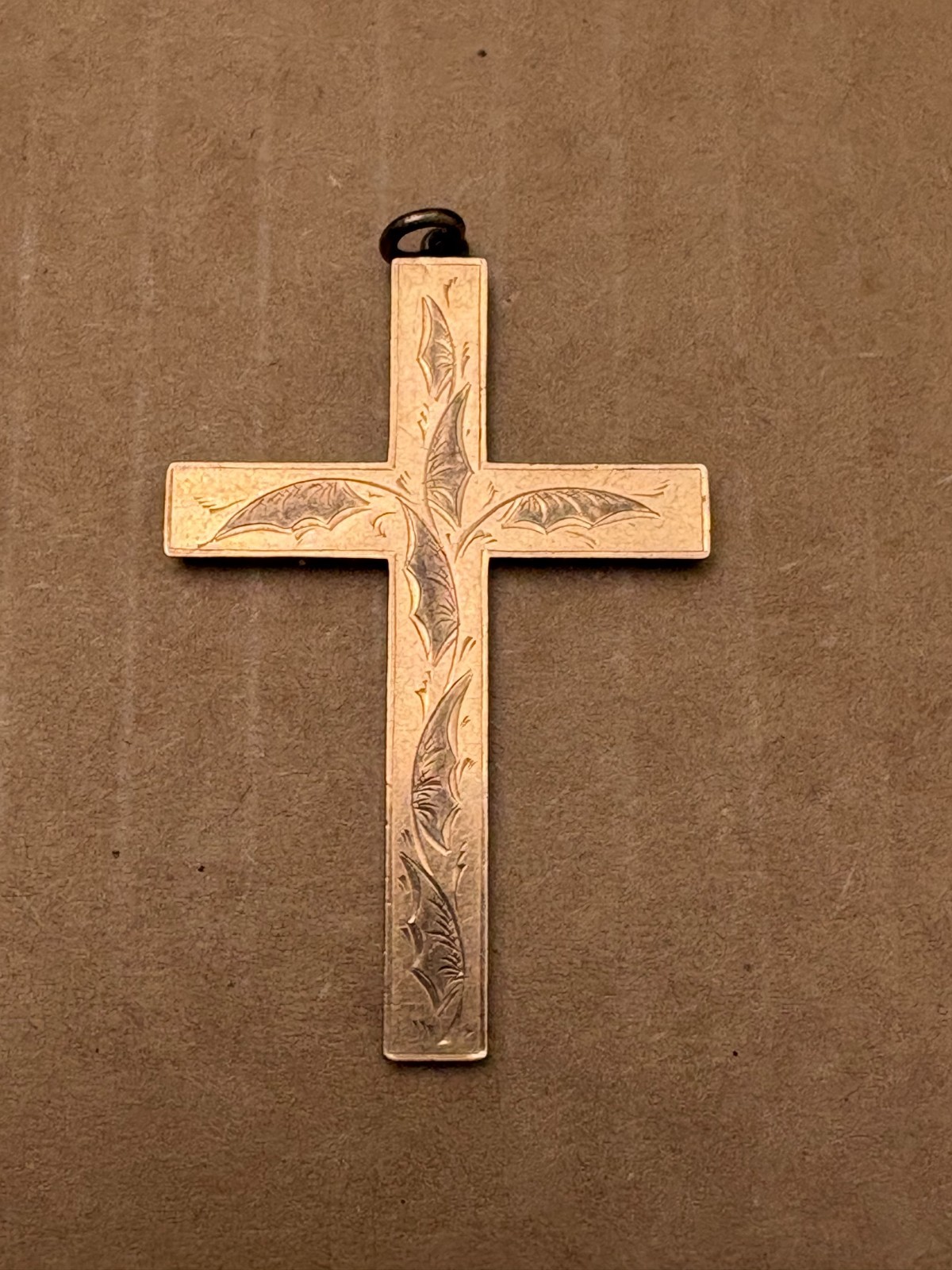 Antique Shved and Cohen Rose Gold Cross – Unknown Carat