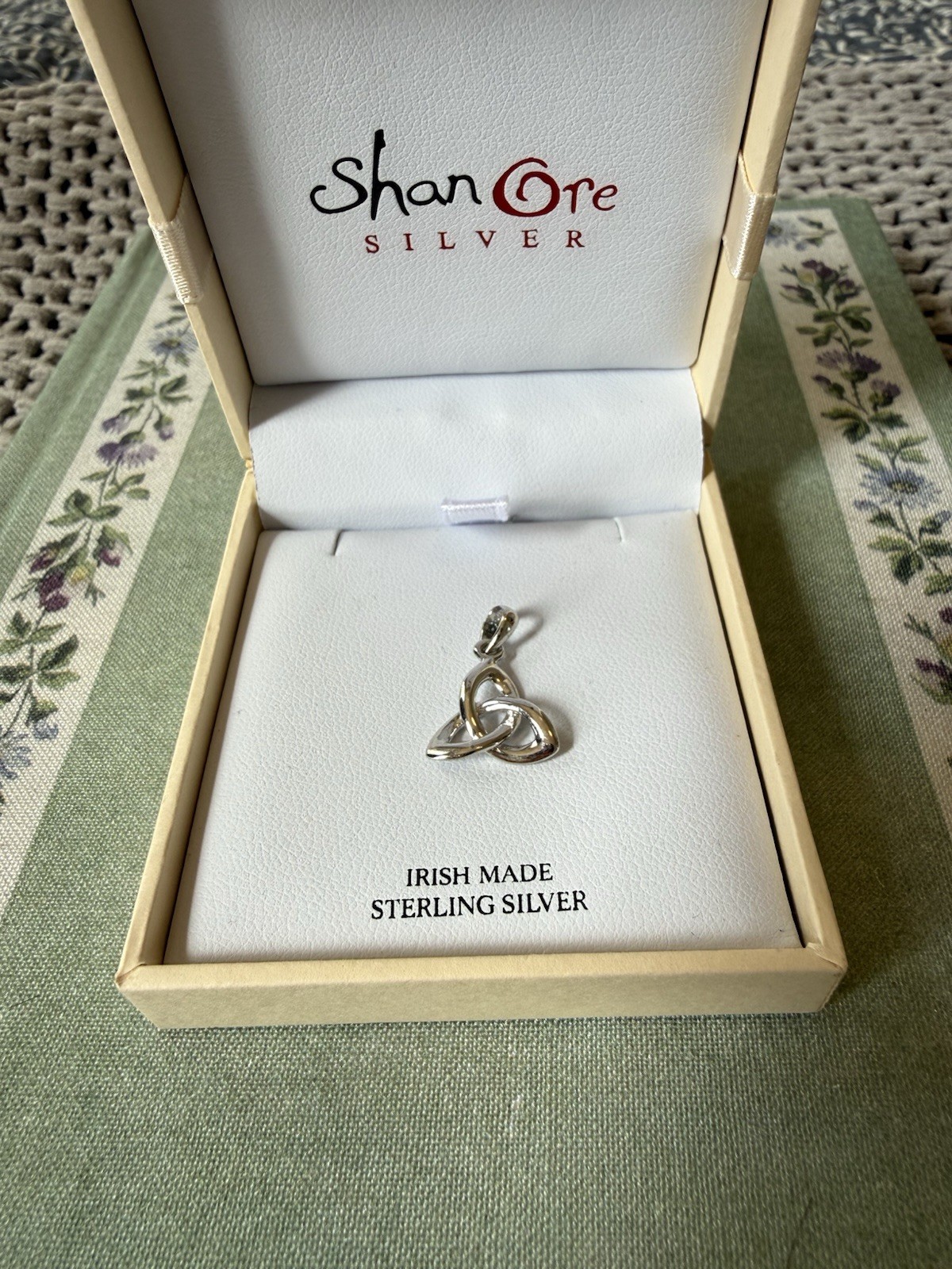 ShanOre Silver 925 Sterling Silver Celtic Knot Charm Pendant, No Stone