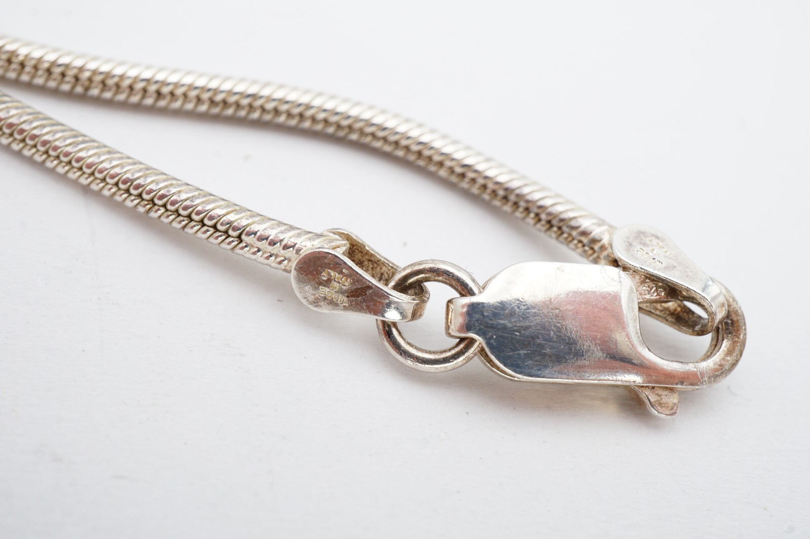 Milor Sterling Silver 925 Lariat Necklace 28″ Italy