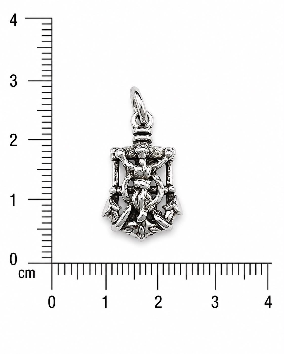 925 Sterling Silver Mariner’s Cross Pendant Anchor Christian Religious Jewelry