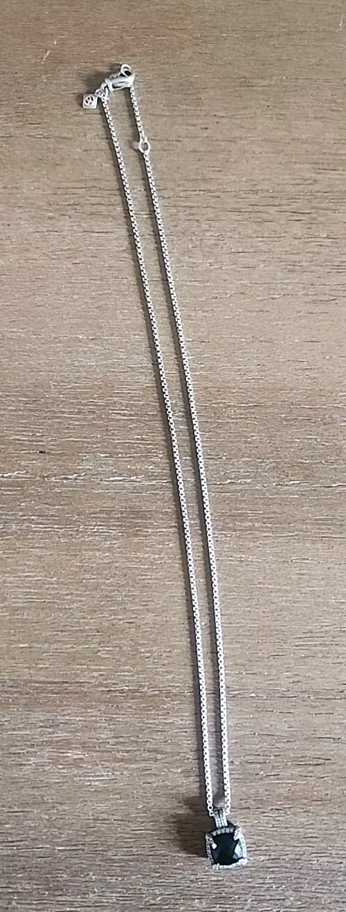 David Yurman Chatelaine® Pavé Bezel Pendant Necklace