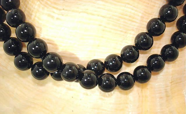 6MM SINGLE STRAND ROUND GENUINE NATURAL BLACK CORAL BALL BEAD ROPE NECKLACE 32″