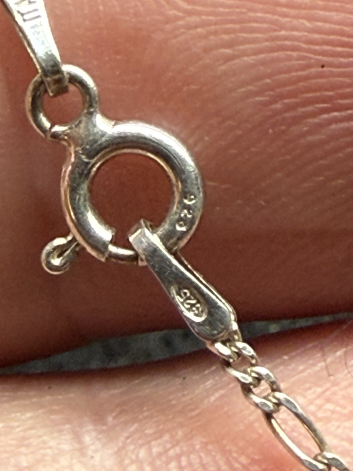 925 Sterling Silver Chain Necklace 2 Grams. 18” Long