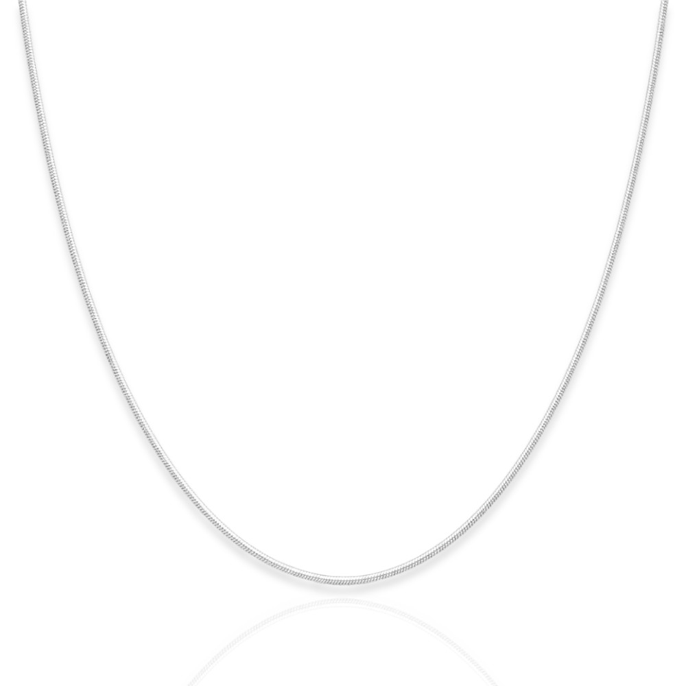 925 Sterling Silver Snake Chain Necklace – 1.2mm