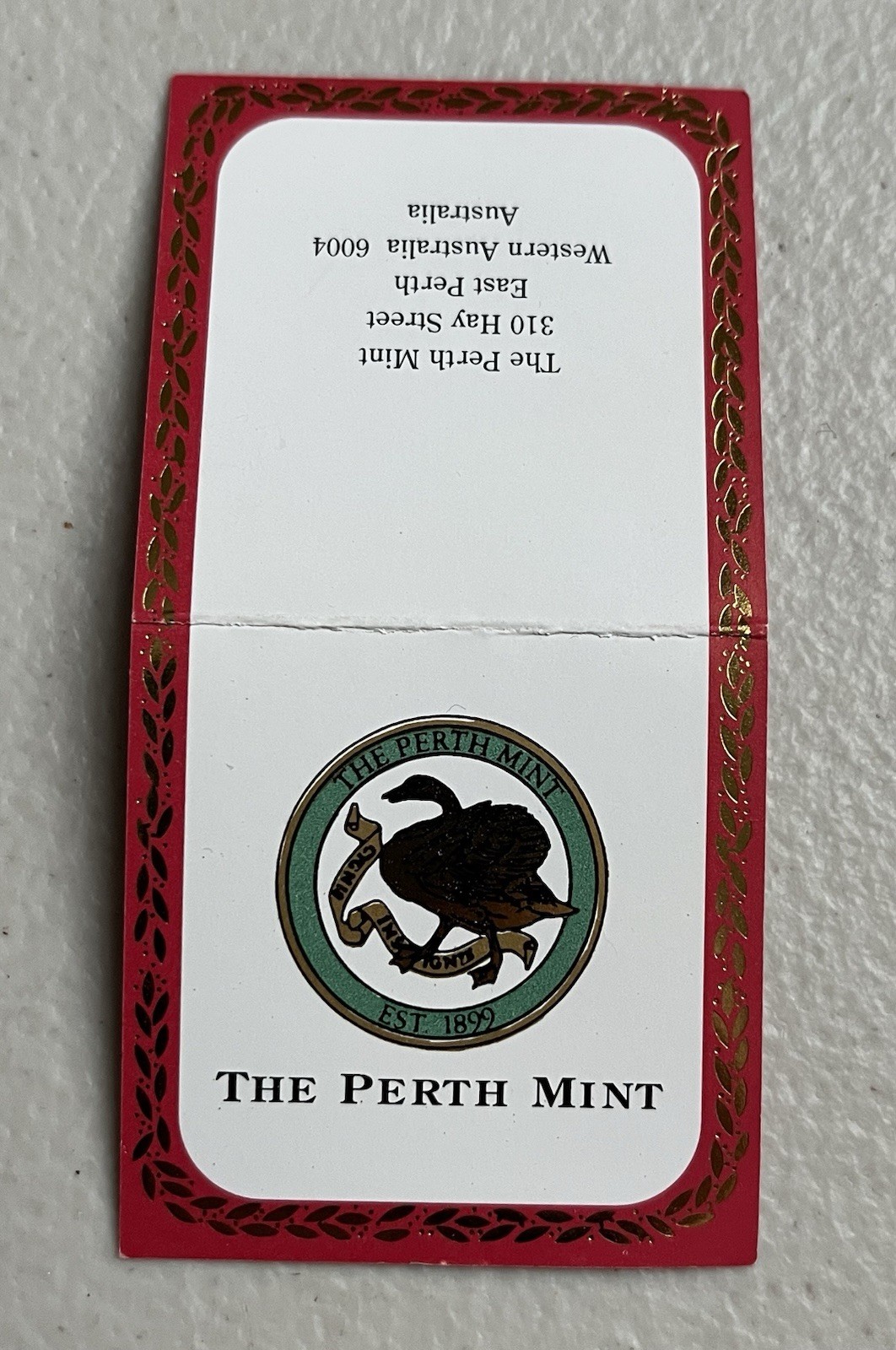 Perth mint 1997 Australia 1/10 oz Gold Lunar Ox Coin Pendant 9k Gold Necklace