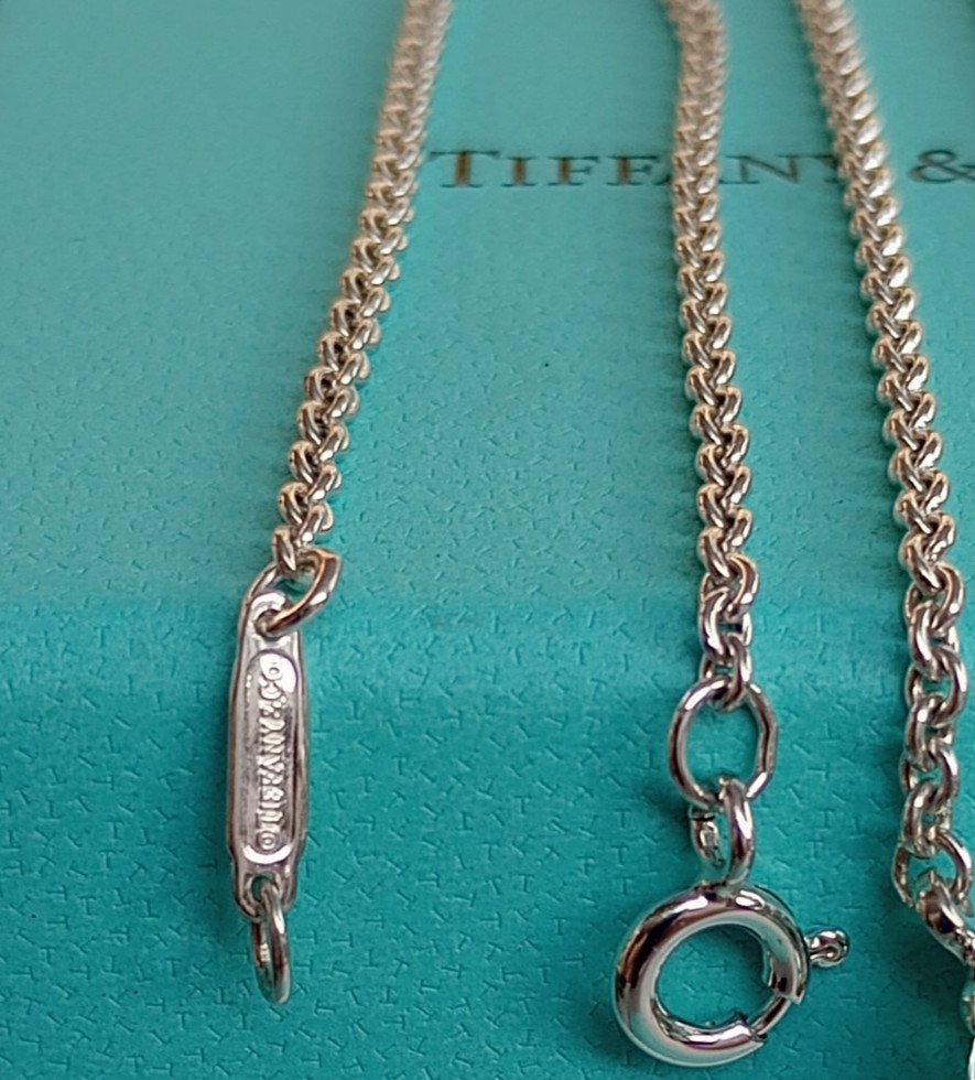Tiffany & Co. Citrine Silver Pendant Sparkler Necklace 8 mm