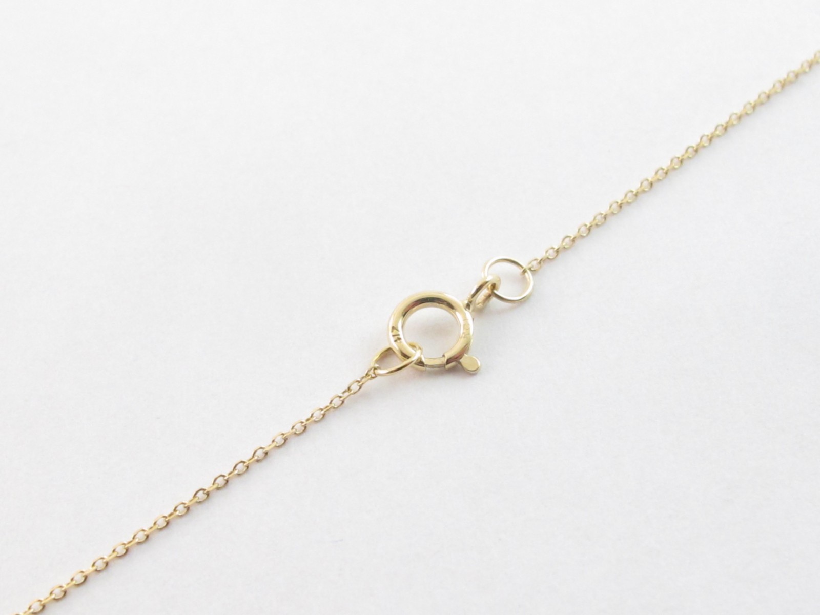 10k Solid Yellow Gold Cable Chain 16″ 18″ 20″ – 0.6 mm , 0.8 mm , 1.1 mm