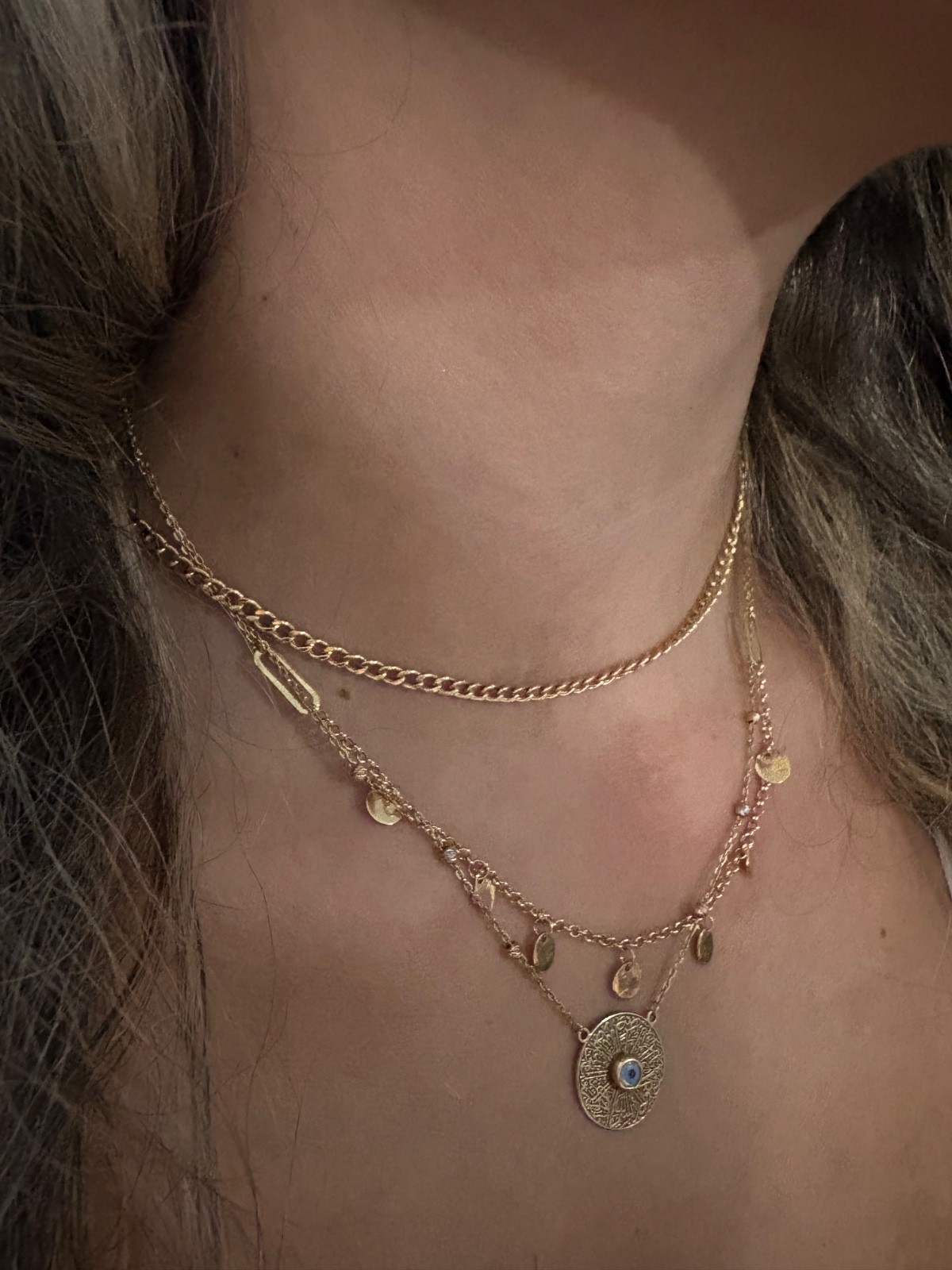 18k Gold curb chain 4.2 grams