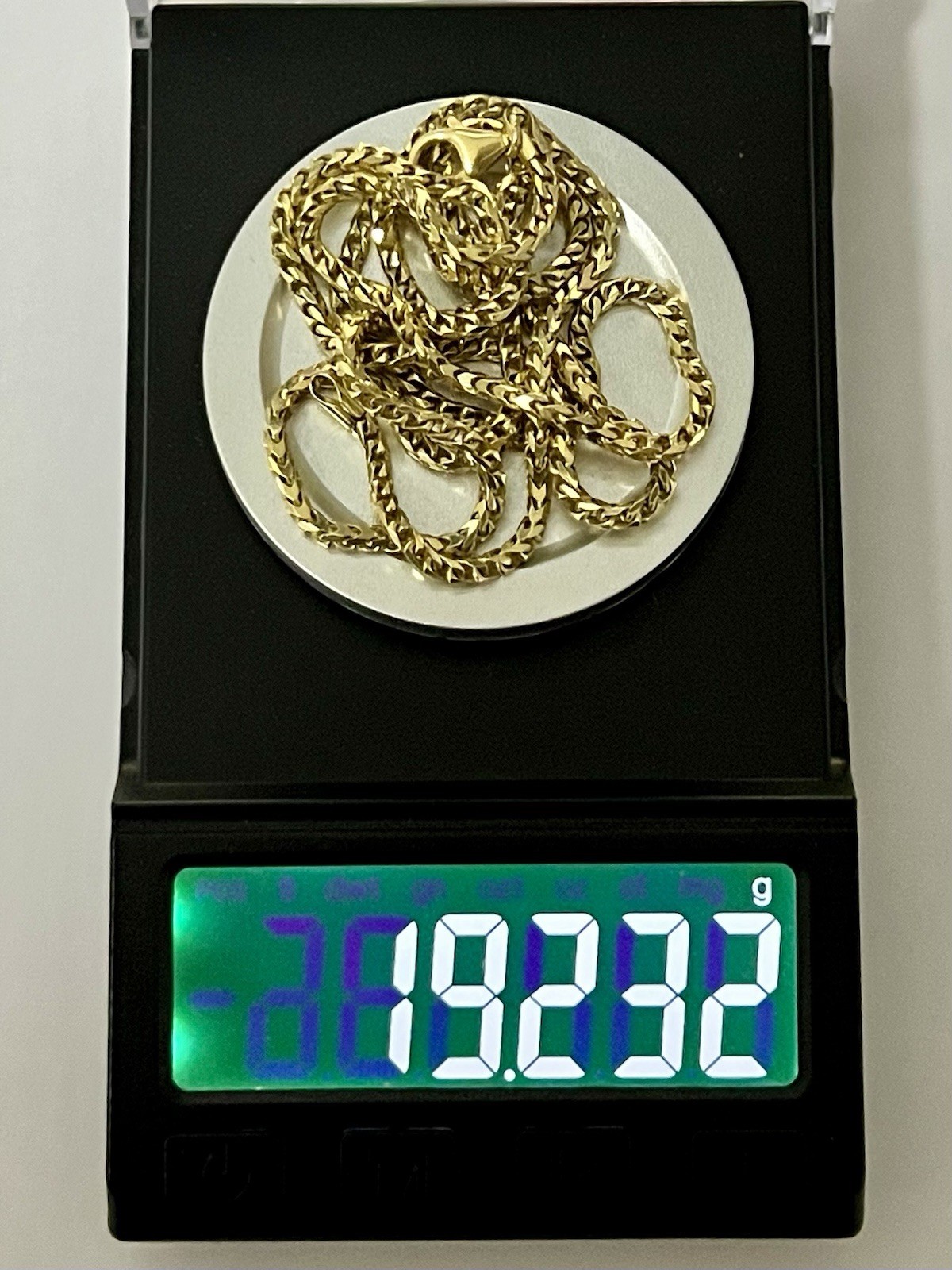14K Solid Yellow Gold Franco Chain 27” 2.5mm 19.23 Grams