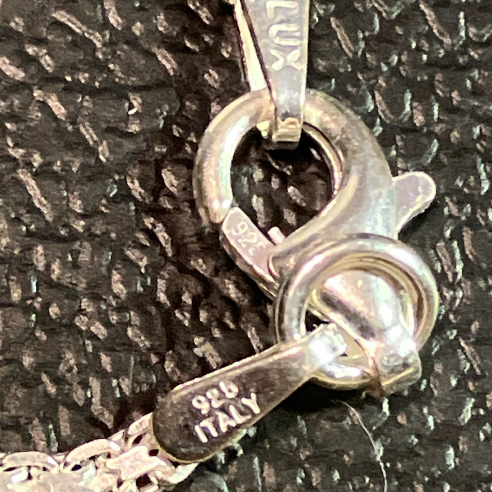 LUX Sterling Silver 925 Cushion Aquamarine Pendant Prong setting 18″ Chain Blue
