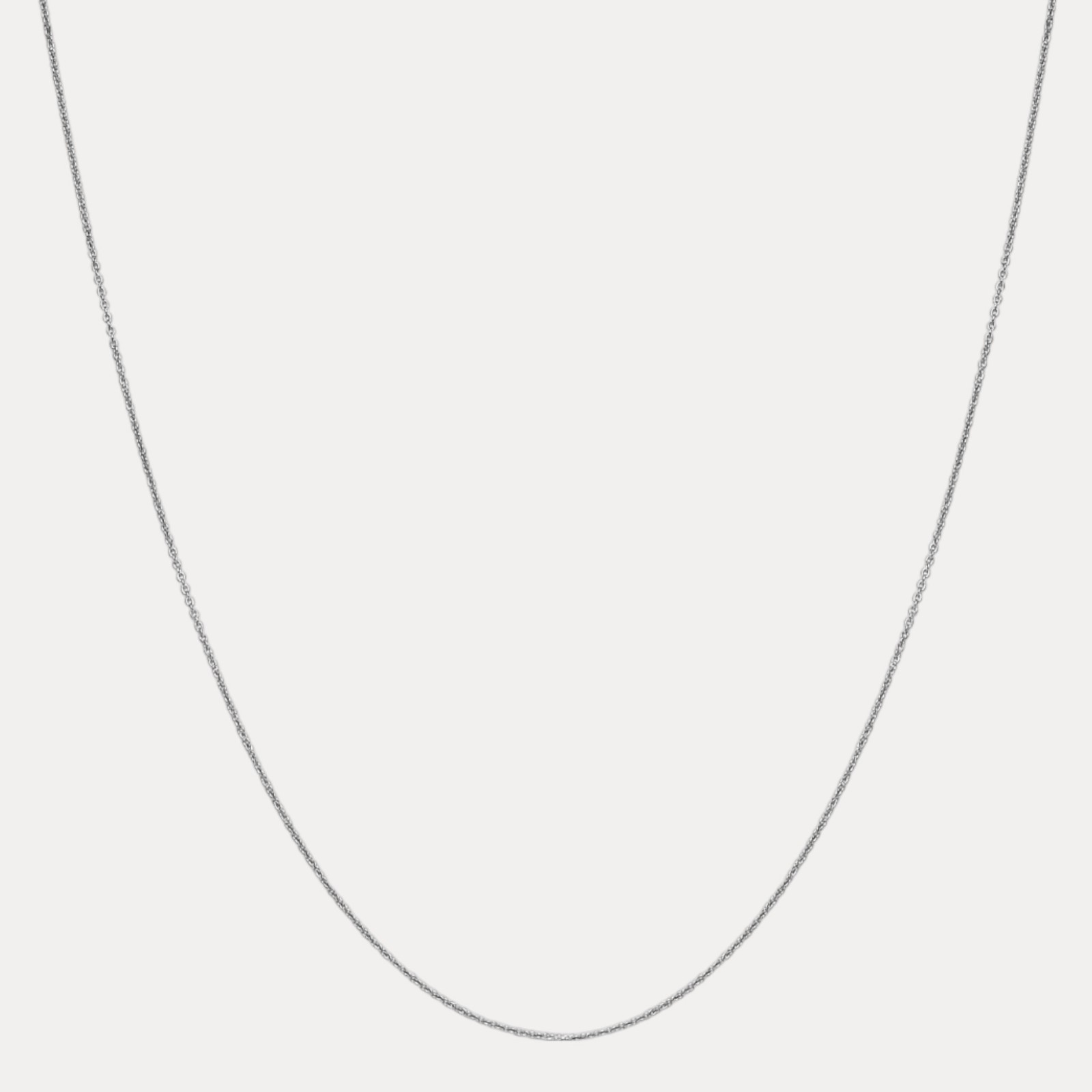 1mm Cable Link Chain – Real Solid 925 Sterling Silver Or 14k Gold/Rose Vermeil