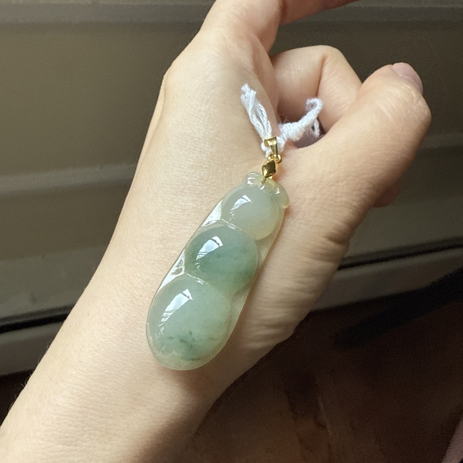 純天然翡翠A貨 untreated Myanmar Burma Grade A Jadeite 老坑冰果冻体飘花福豆 Certified 料子極好