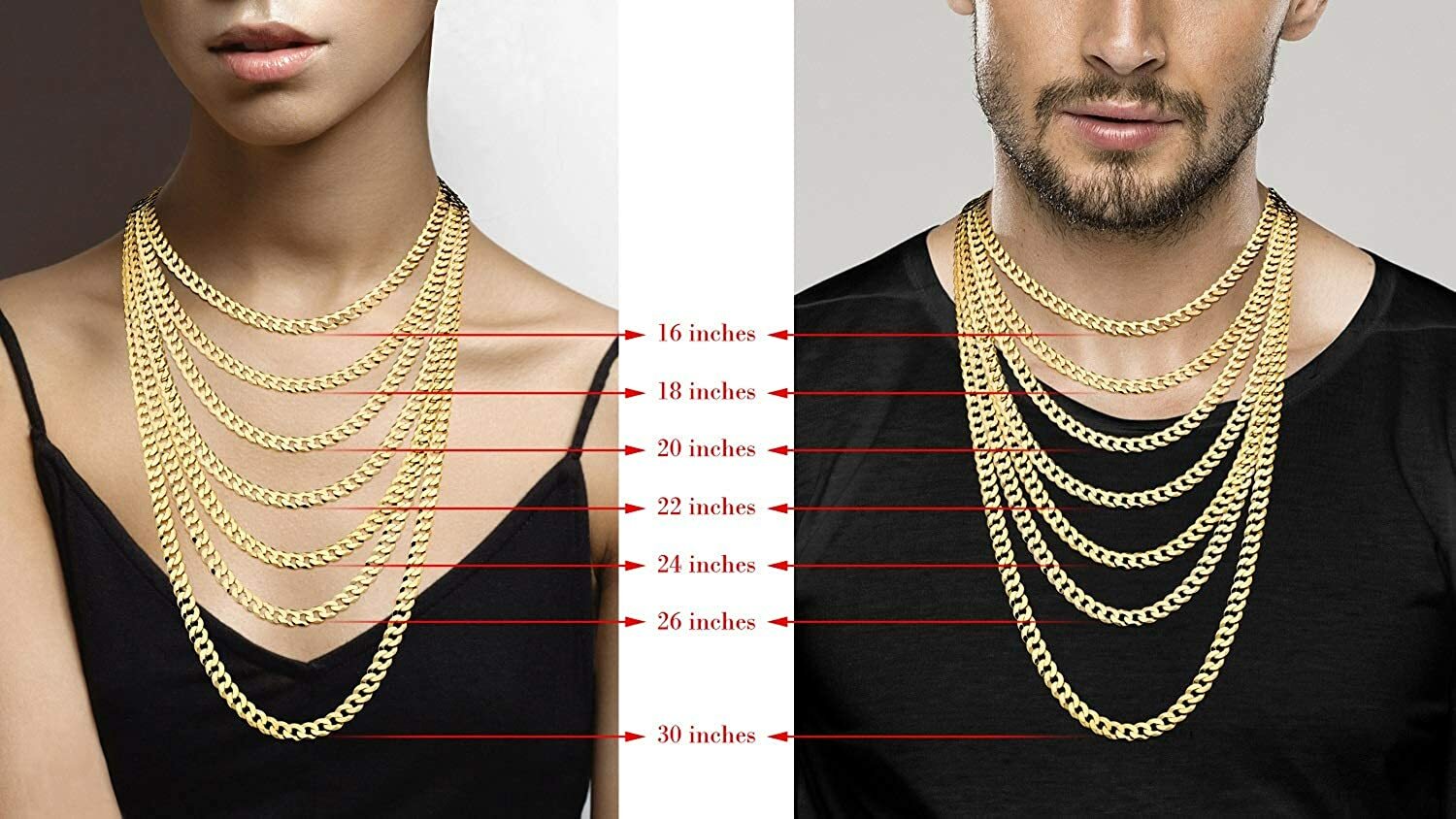 6.5MM Solid 925 Sterling Silver Italian Gold Curb Cuban Chain Necklace 18″- 24″